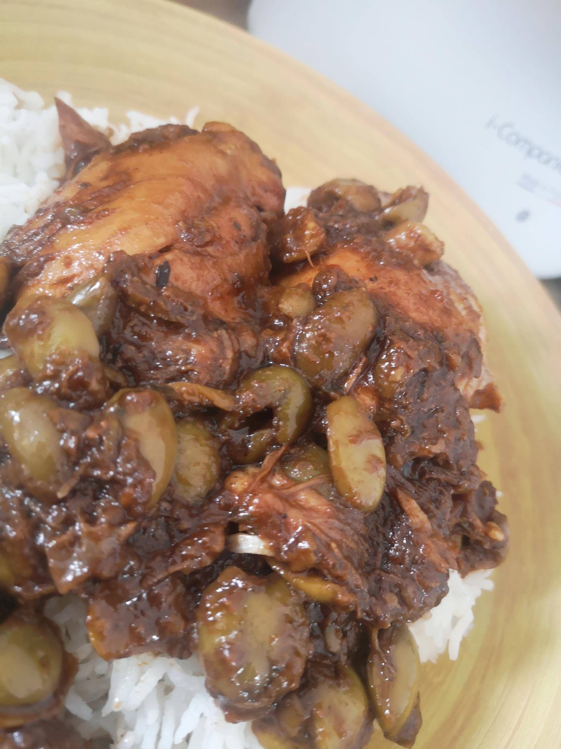 Poulet olive sauce soja - Recette Companion Connect XL | Moulinex