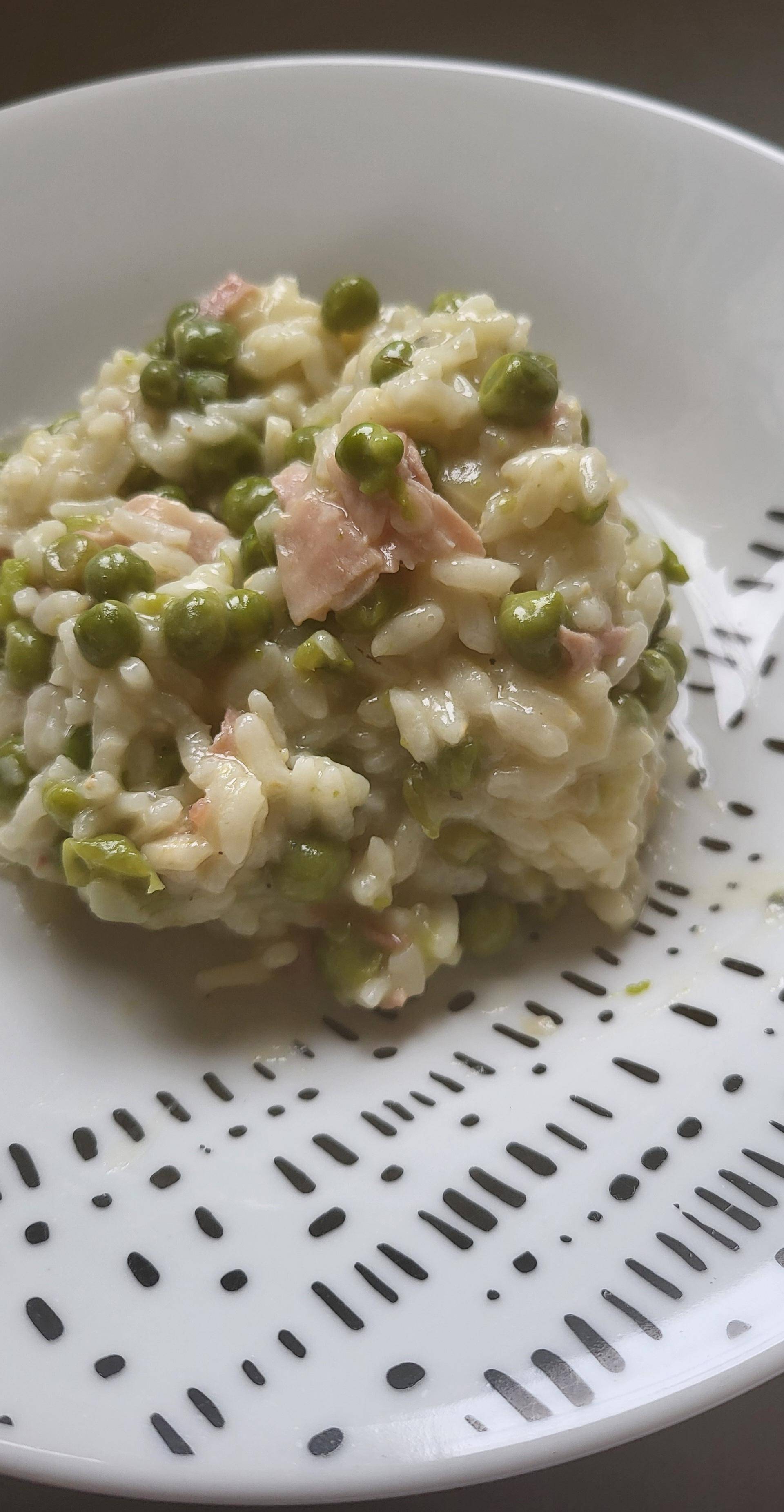 Risotto petits-pois et jambon - Recette Cookeo 9in1 | Moulinex