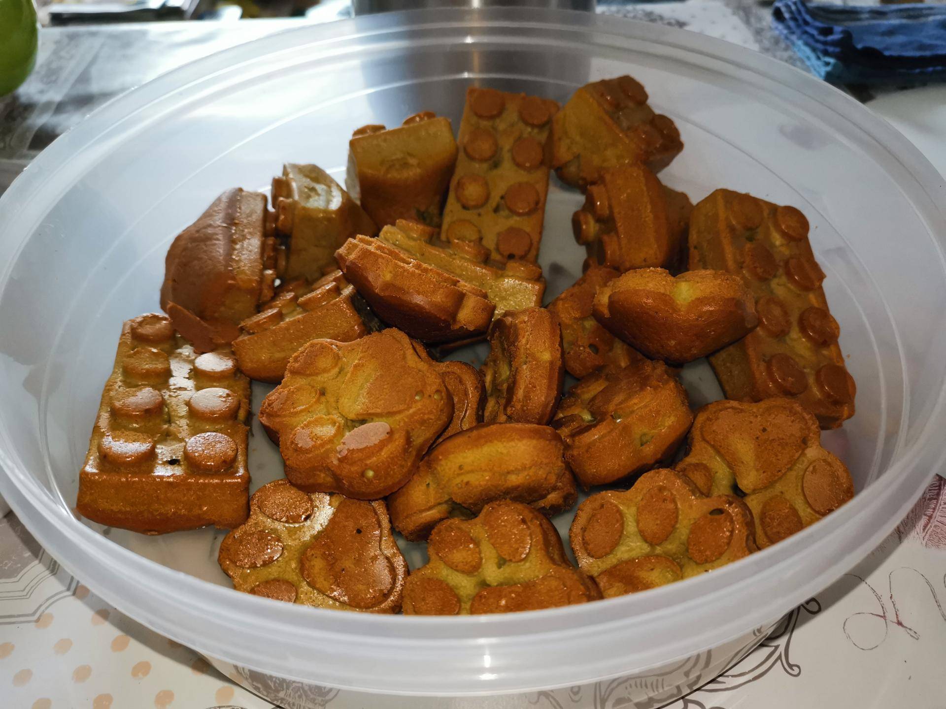 Muffins au yaourt et thé matcha - Recette Companion Connect XL | Moulinex