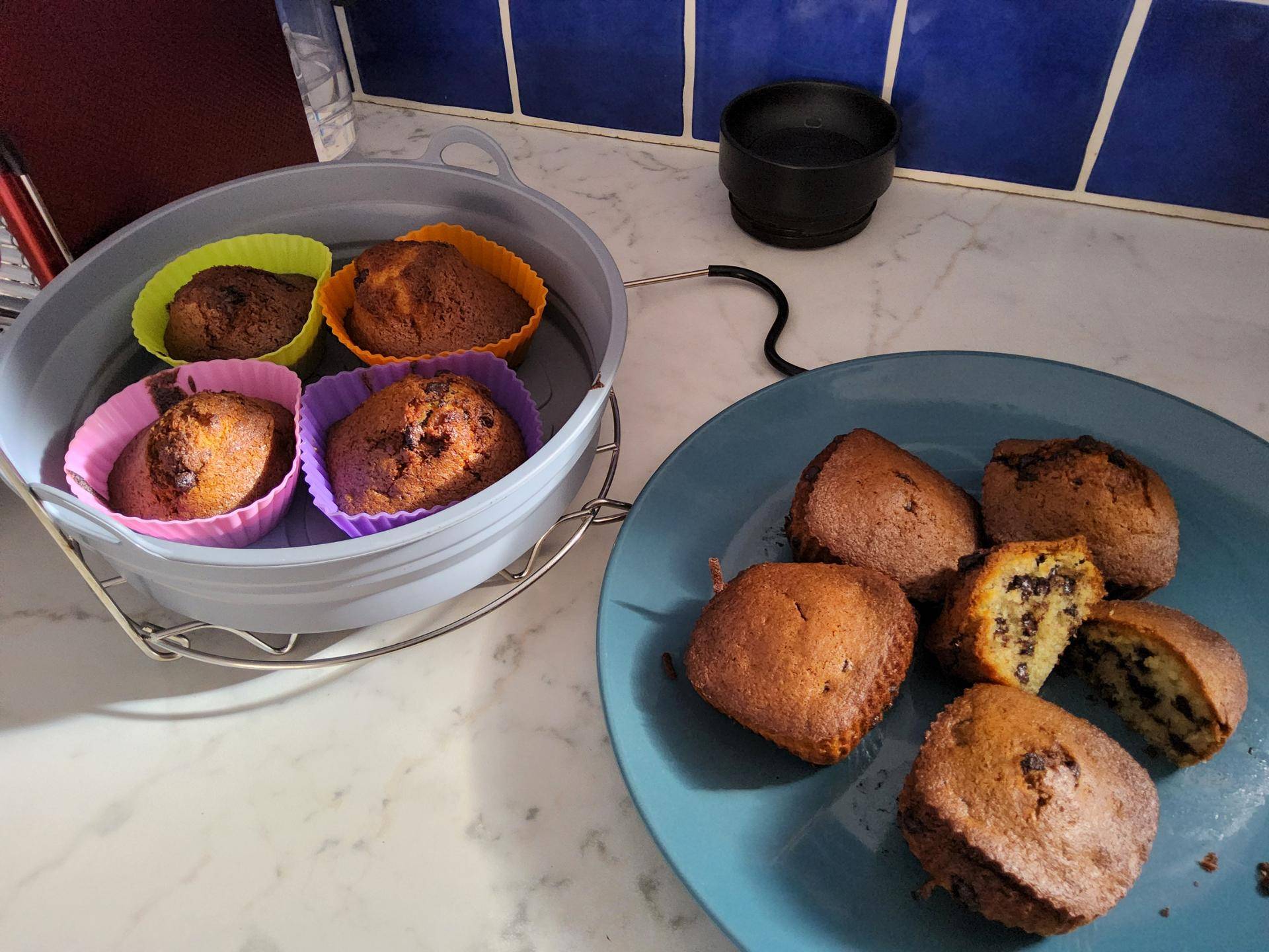 MUFFINS AUX PÉPITES DE CHOCOLAT - Recette Cookeo V3 | Moulinex