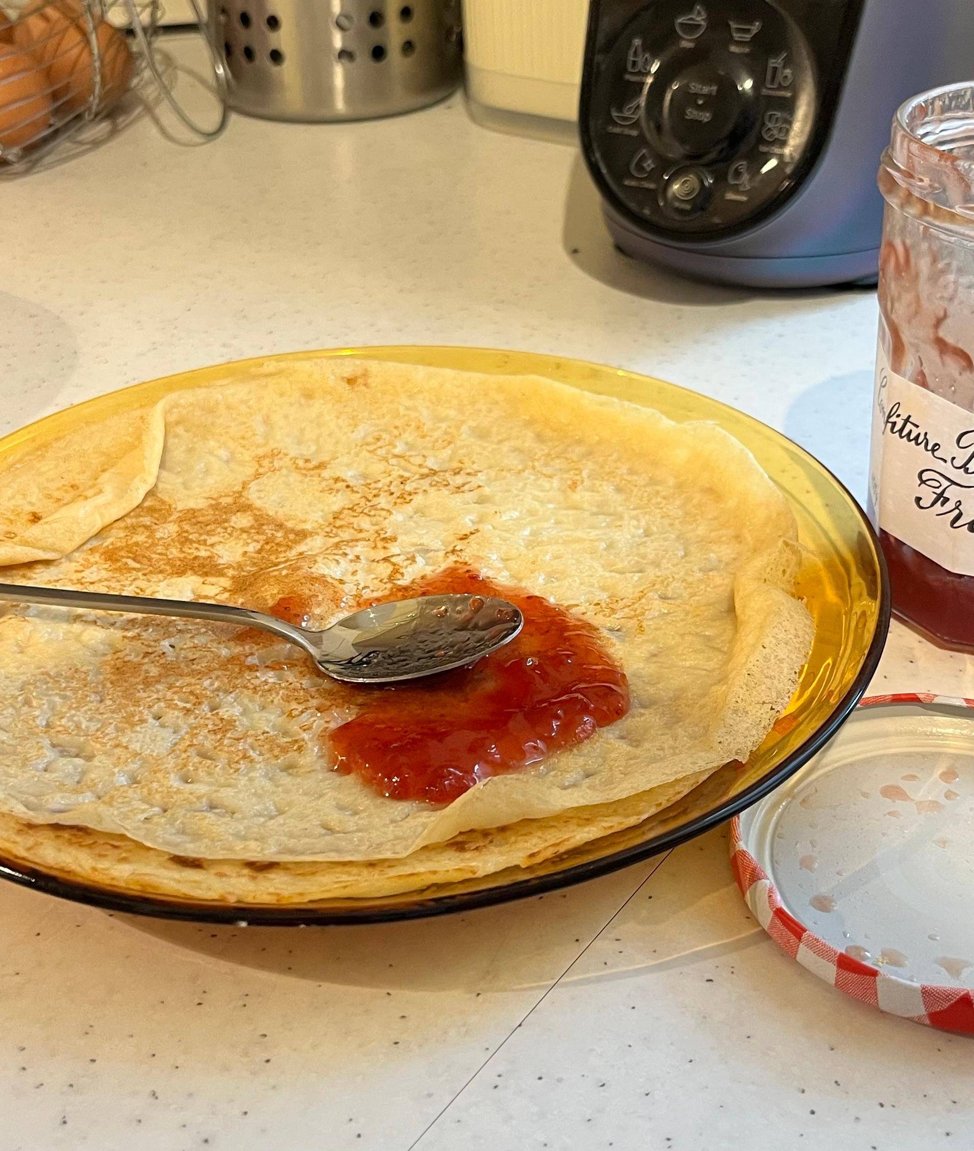 Pâte à crêpes rapide (moins de 5 minutes) - Recette Companion XL | Moulinex