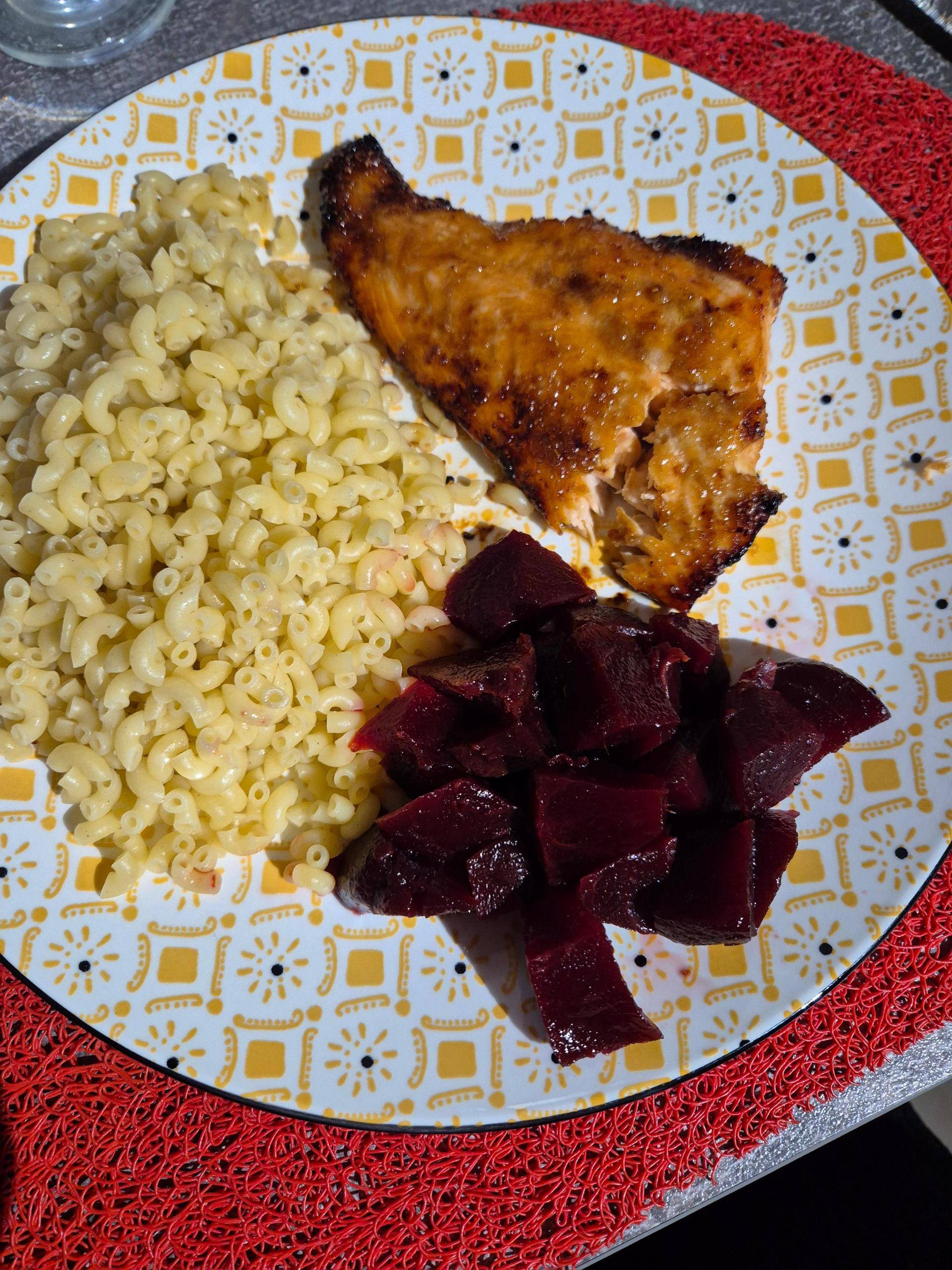 Pavés de saumons laqué - Recette Easy Fry Mega | Moulinex