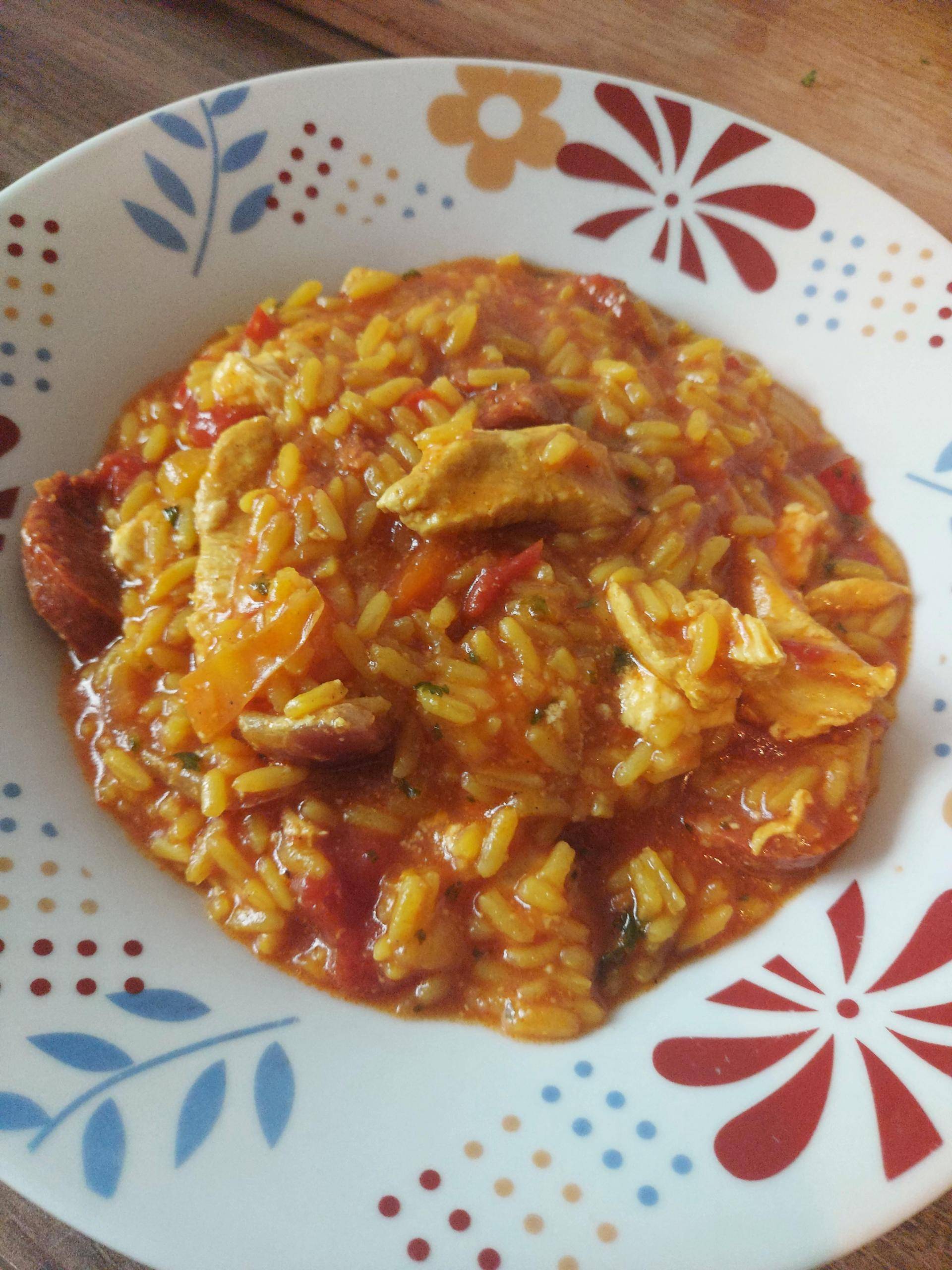 Jambalaya de poulet et Fêta - Recette Cookeo | Moulinex