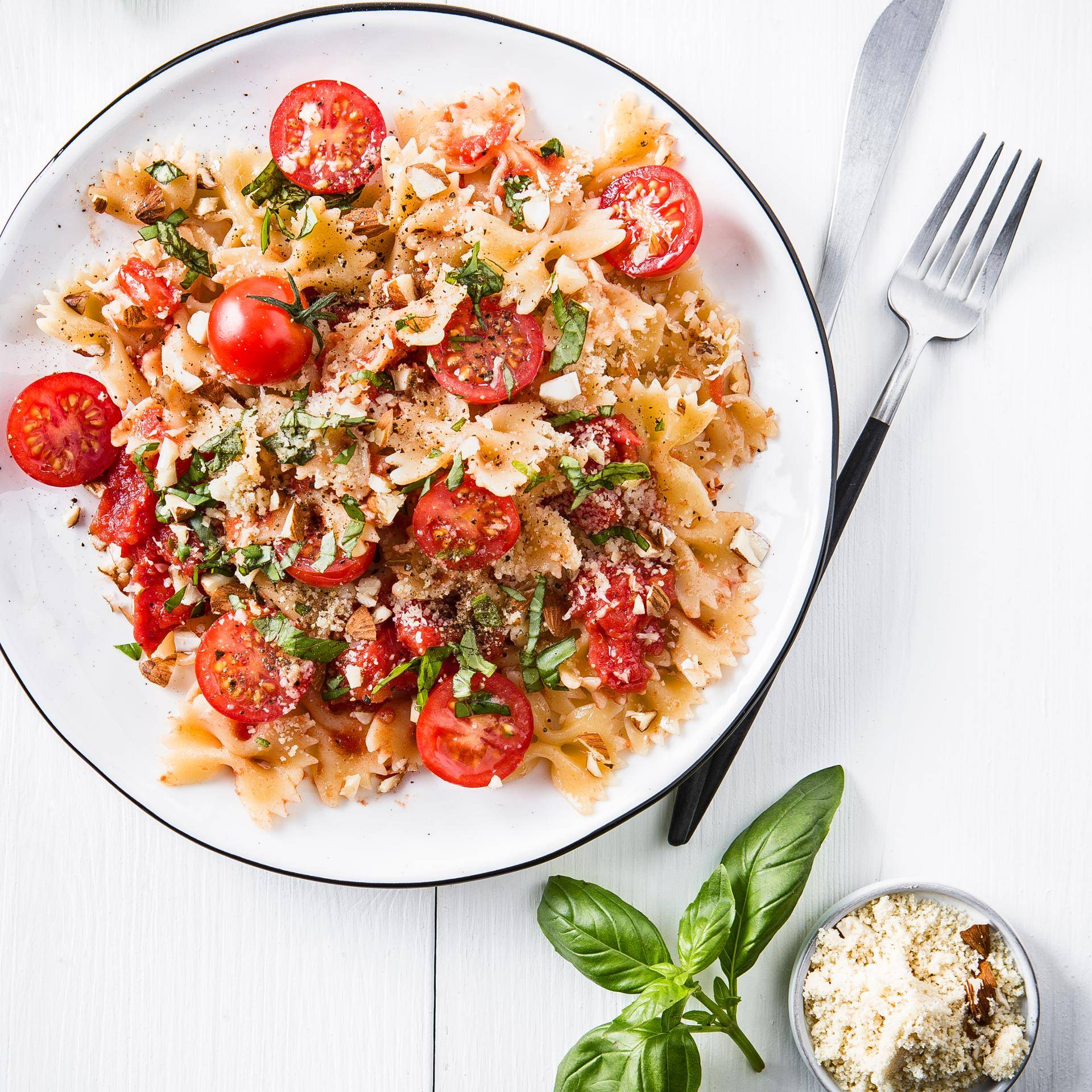 Farfalle alla trapanese - Recette Cookeo | Moulinex