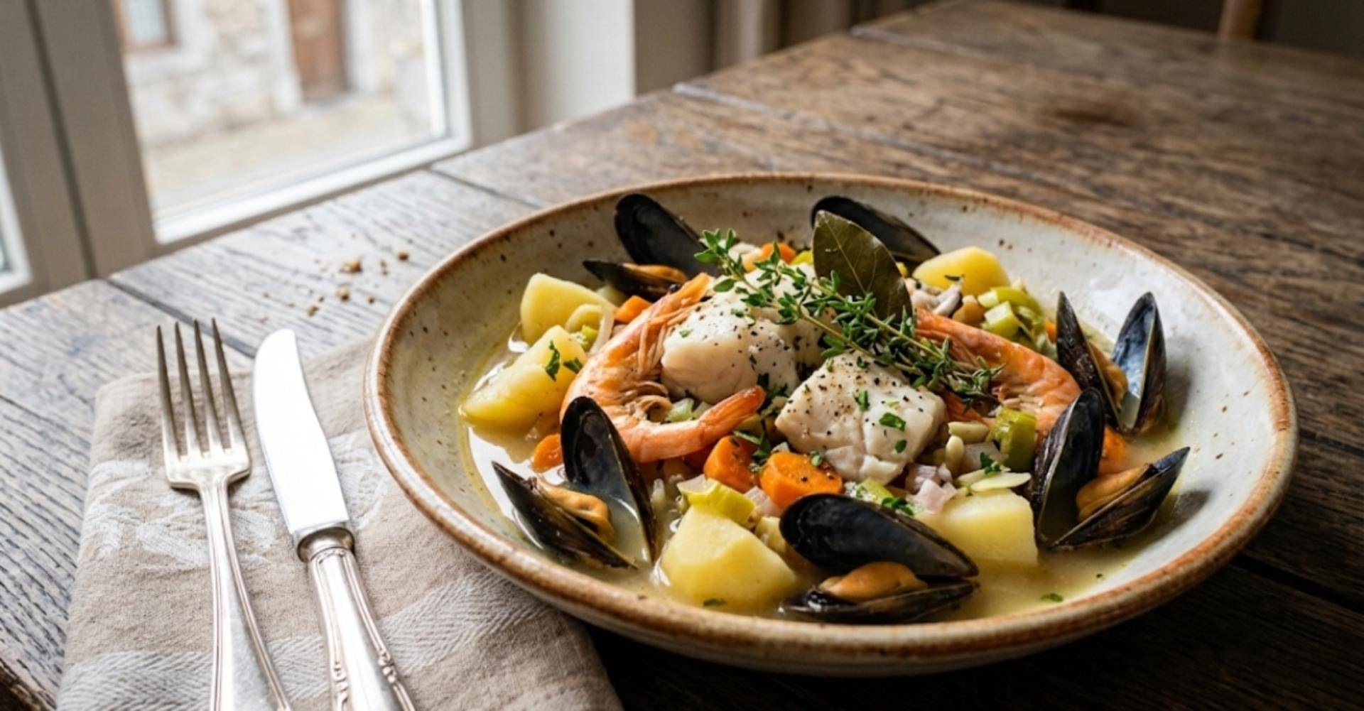 Pot-au-feu de fruits de mer - Recette Cookeo Infinity Autostir | Moulinex