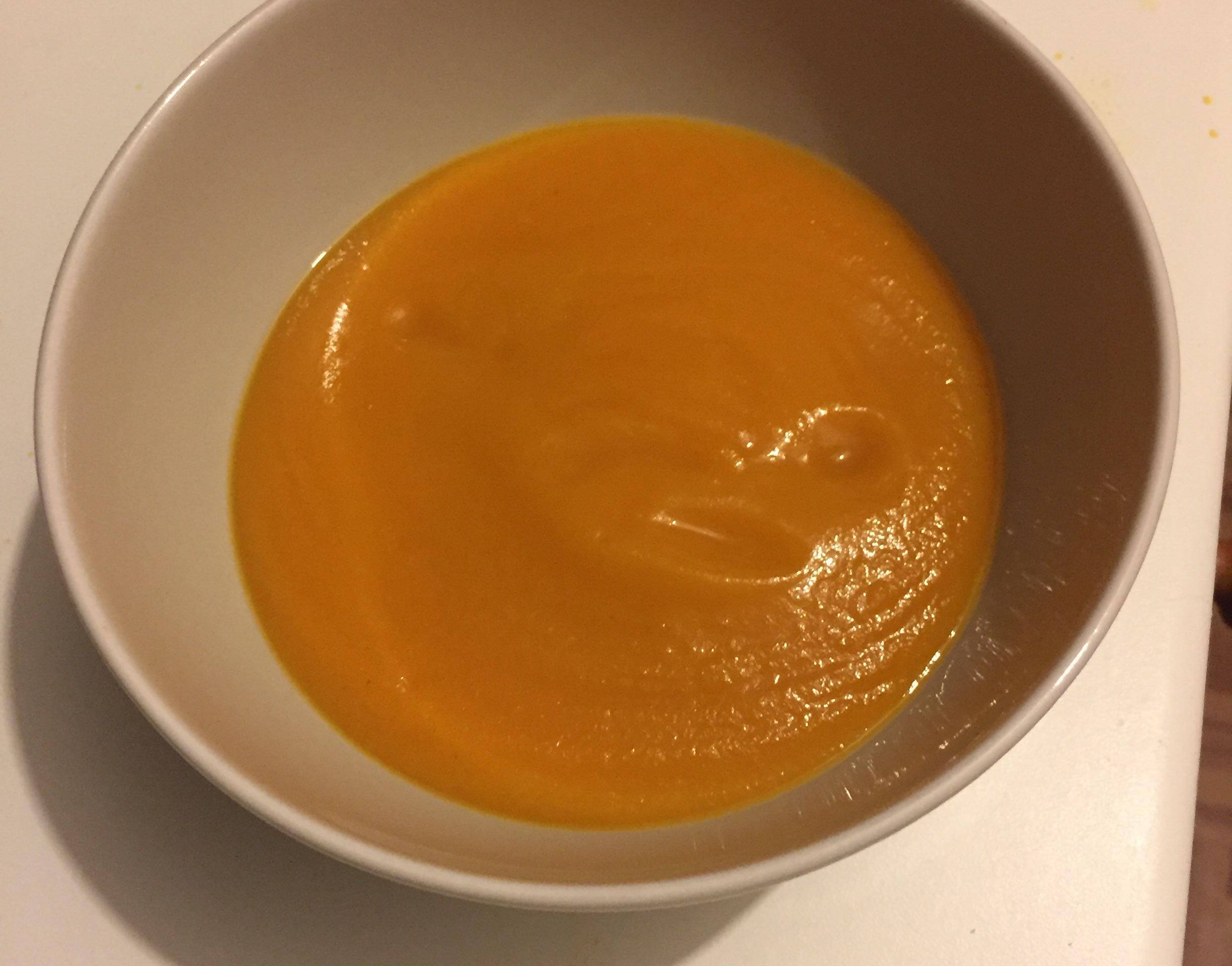 Velouté potiron, carotte et lait de coco - Recette Companion XL | Moulinex