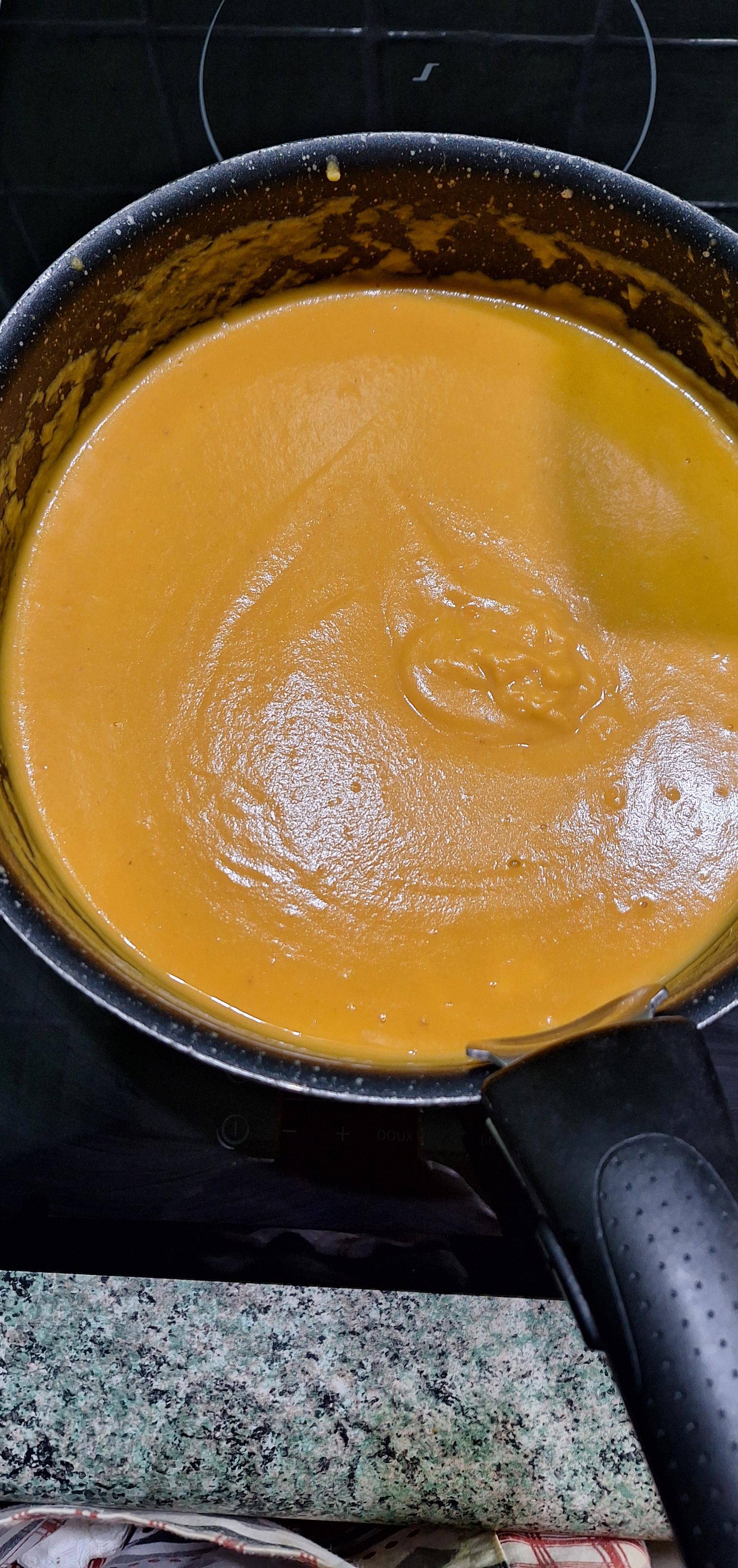 Velouté de buternutt patates douces lentilles corail coco - Recette Perfectmix Cook | Moulinex