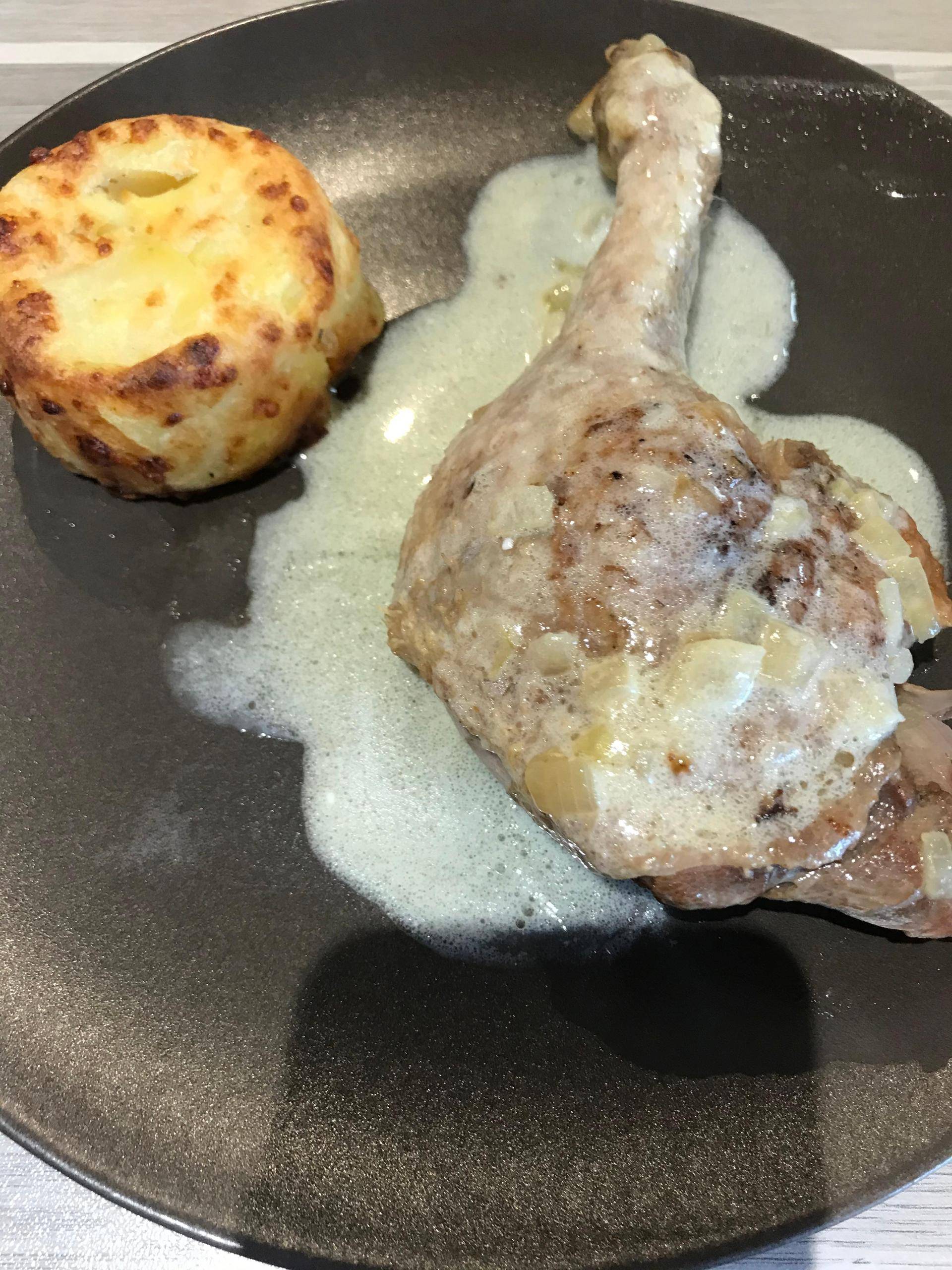 Cuisses de canard au vin blanc - Recette Cookeo | Moulinex