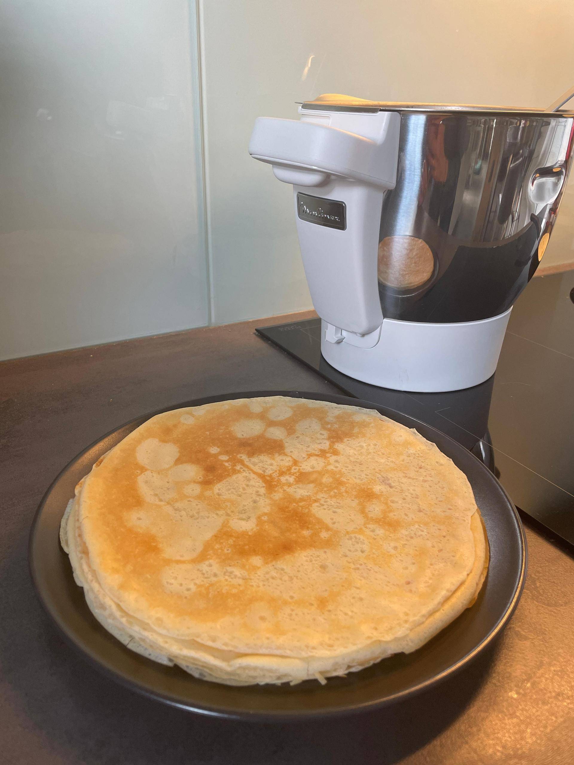 Crêpes légères - Recette Companion Connect XL | Moulinex