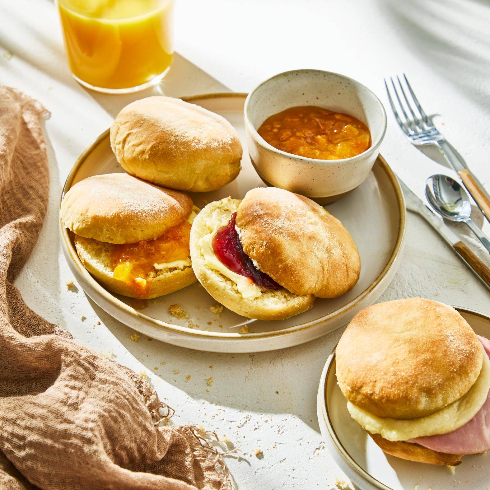 Muffins anglais - Recette Easy Fry Compact | Moulinex