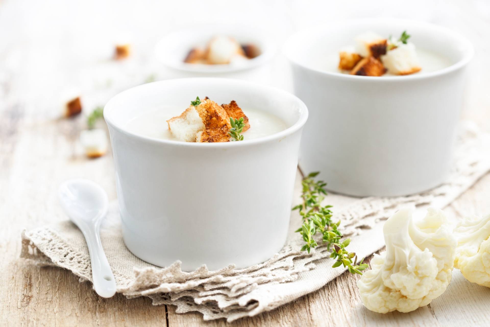 Purée de chou-fleur au pain - Recette Cookeo | Moulinex