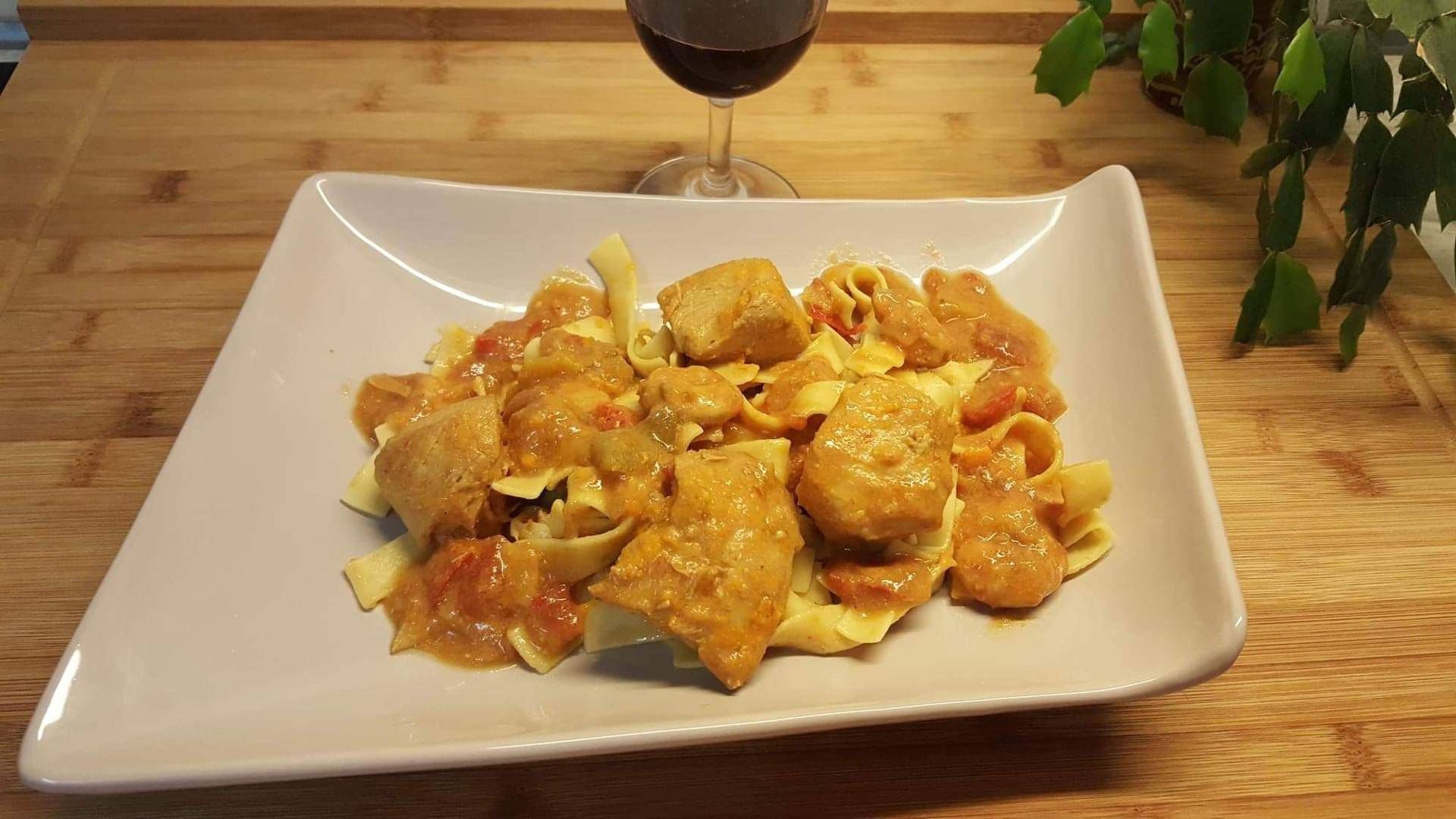 Poulet aux gambas au lait de coco - Recette Cookeo | Moulinex