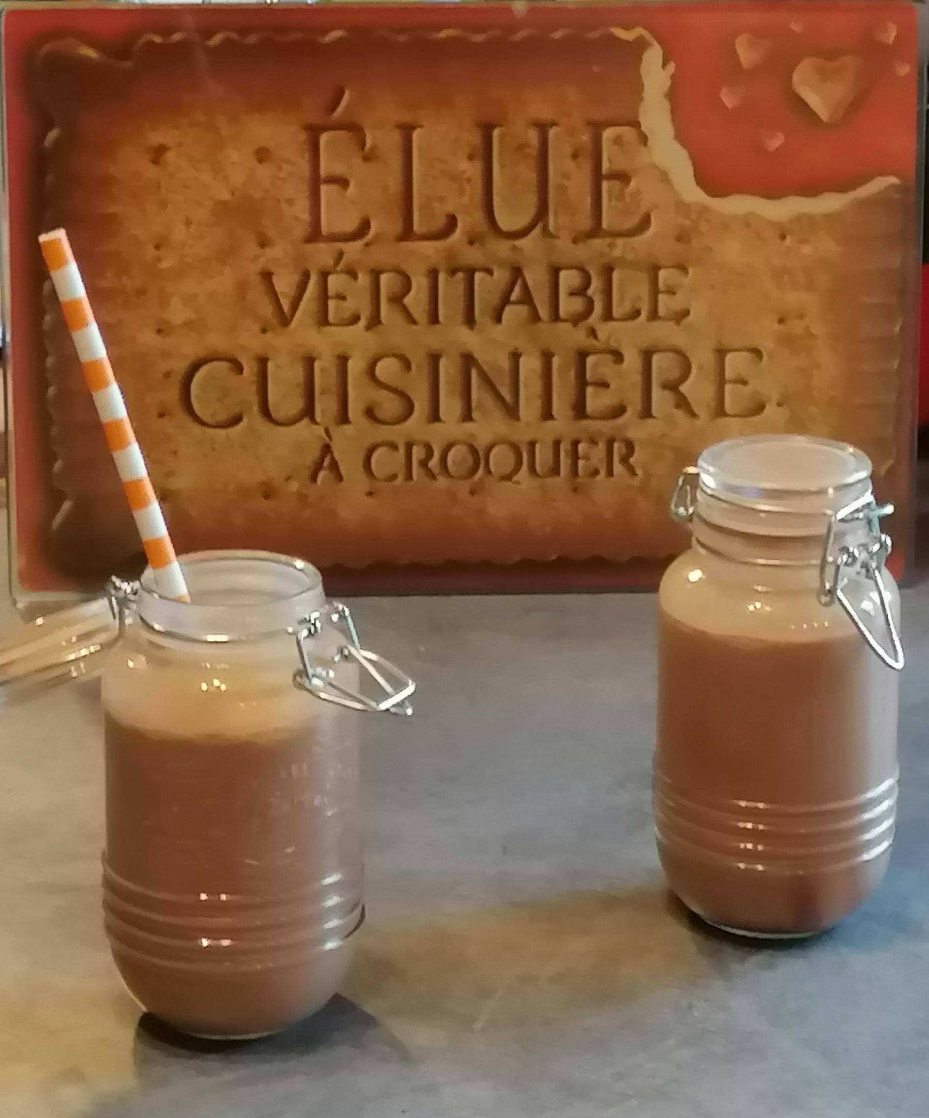 Yaourt à boire au chocolat sans yaourtière - Recette Companion XL | Moulinex