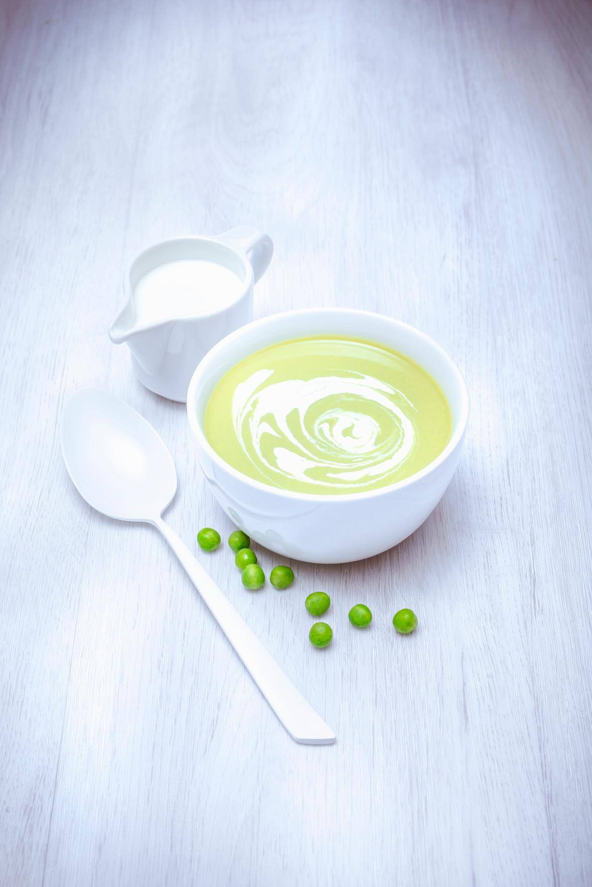 Crème de petits pois - Recette undefined | Moulinex