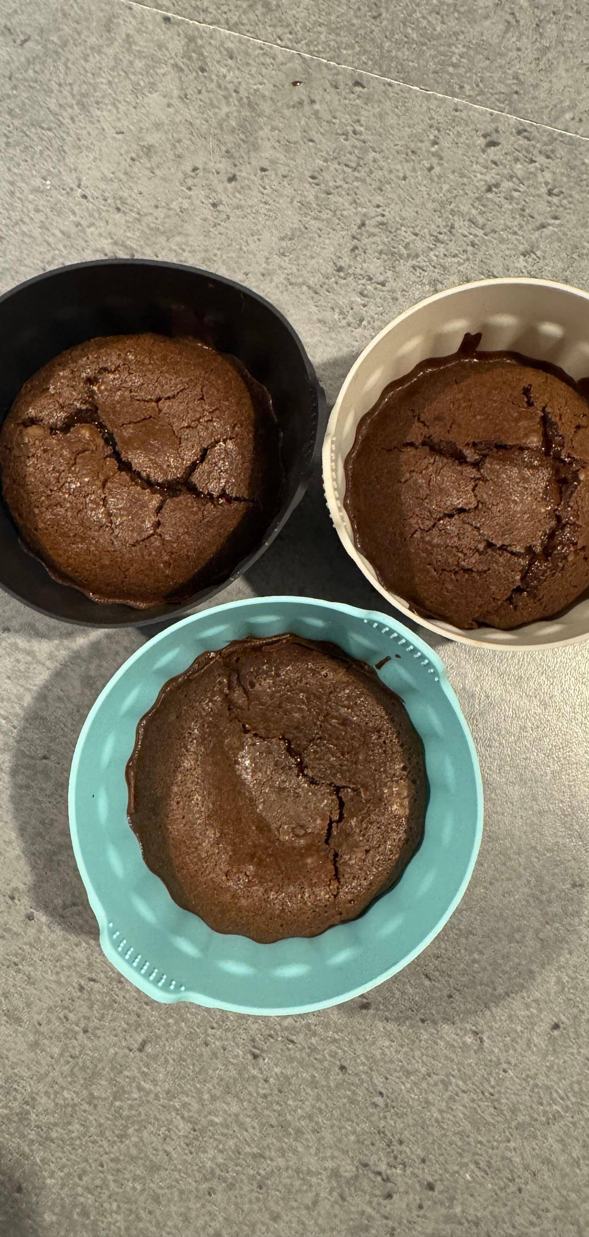 Cœur coulant au chocolat noir - Recette Cookeo V3 | Moulinex