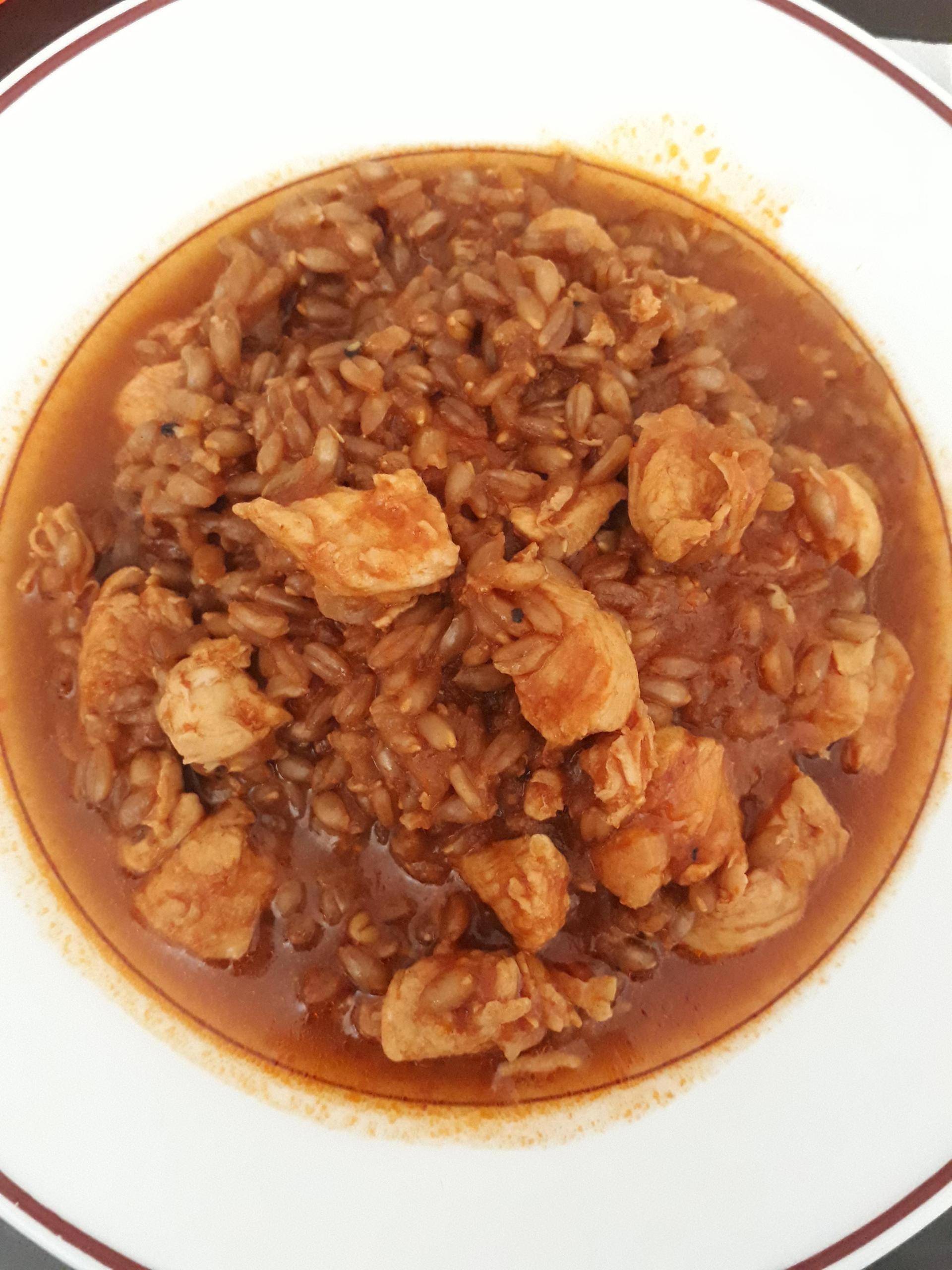 Grand épautre poulet tomates - Recette Cookeo | Moulinex