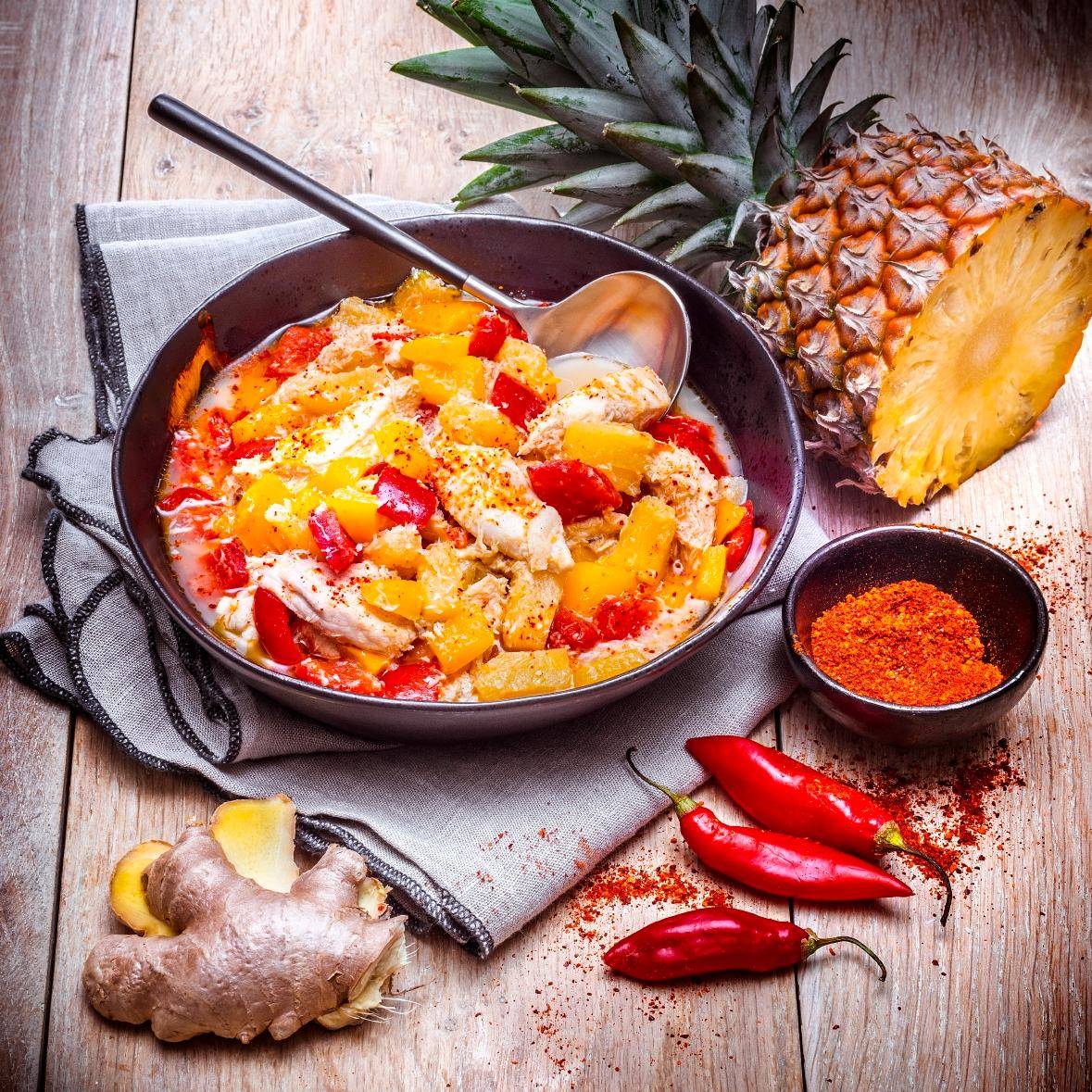 Mijoté de poulet façon thaï - Recette Companion | Moulinex