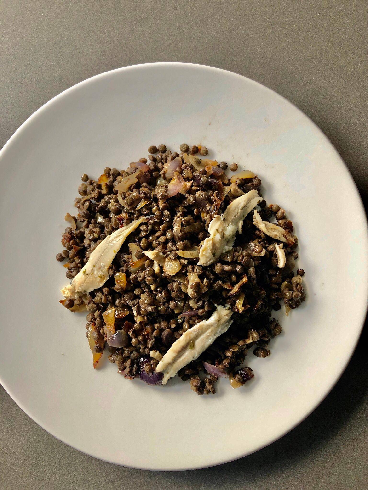 Lentilles aux anchois - Recette Cookeo V3 | Moulinex