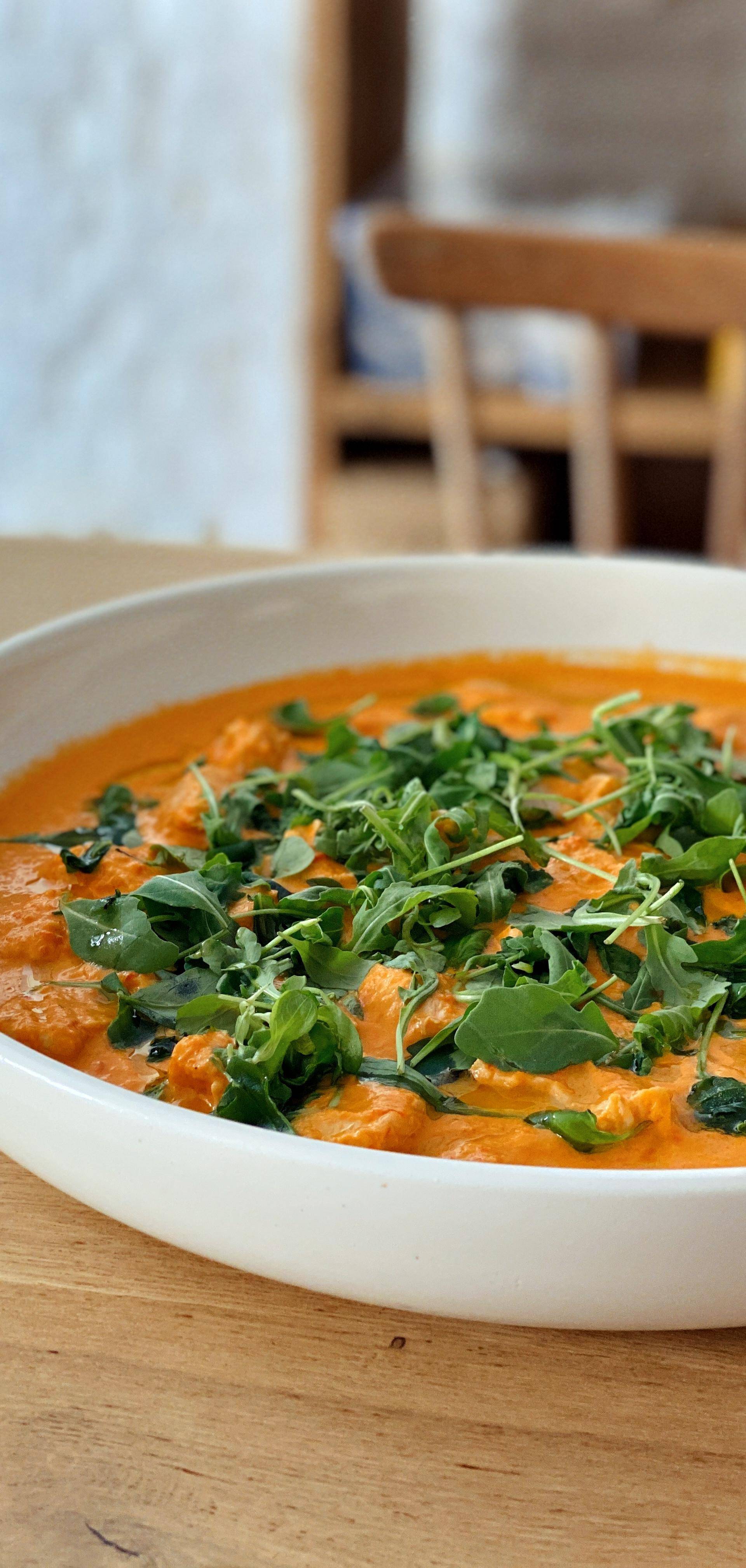 Gevogelte met rode paprika's en mascarpone - Recette Companion | Moulinex