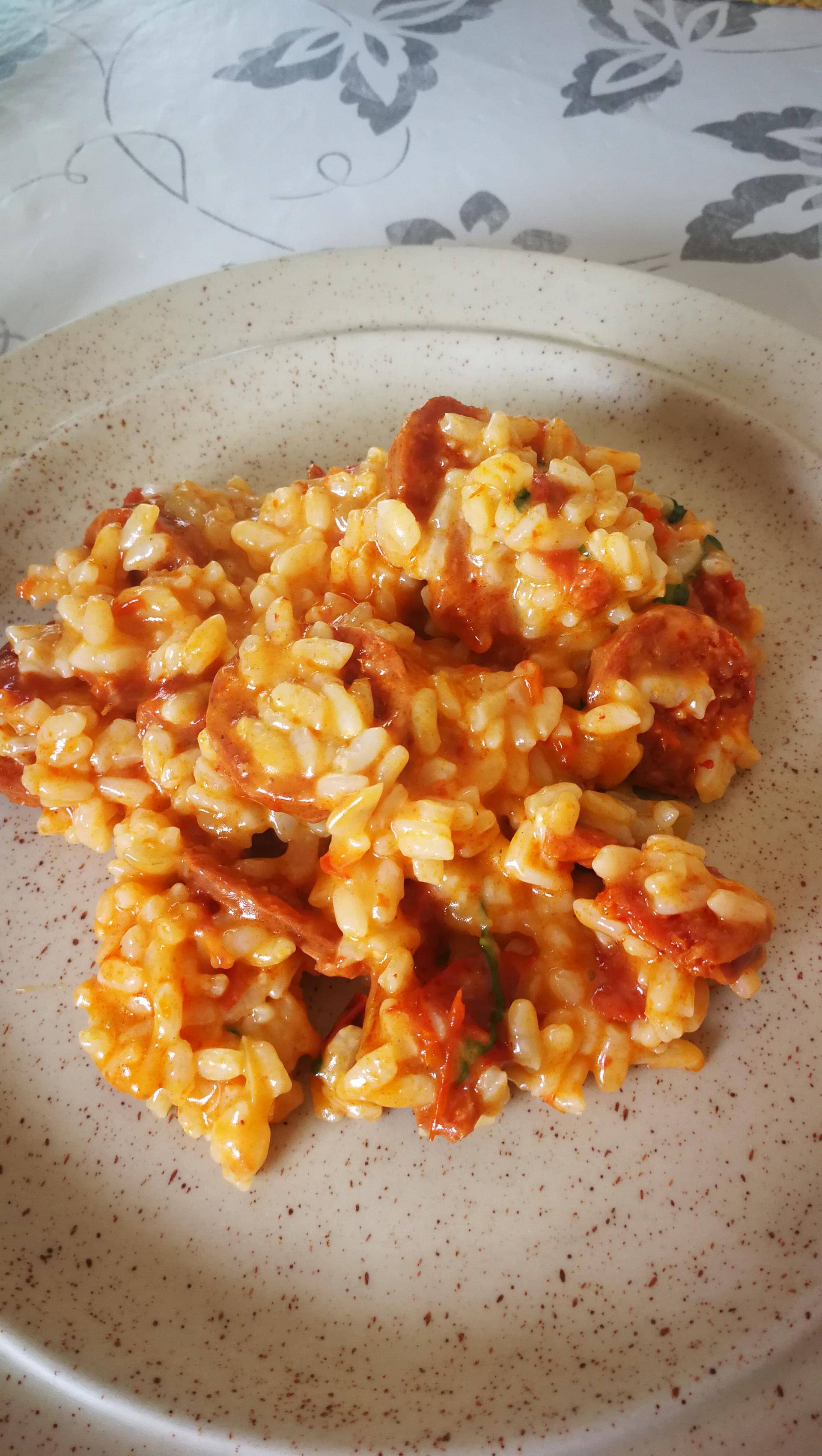 Risotto tomates séchées et chorizo - Recette Cookeo | Moulinex