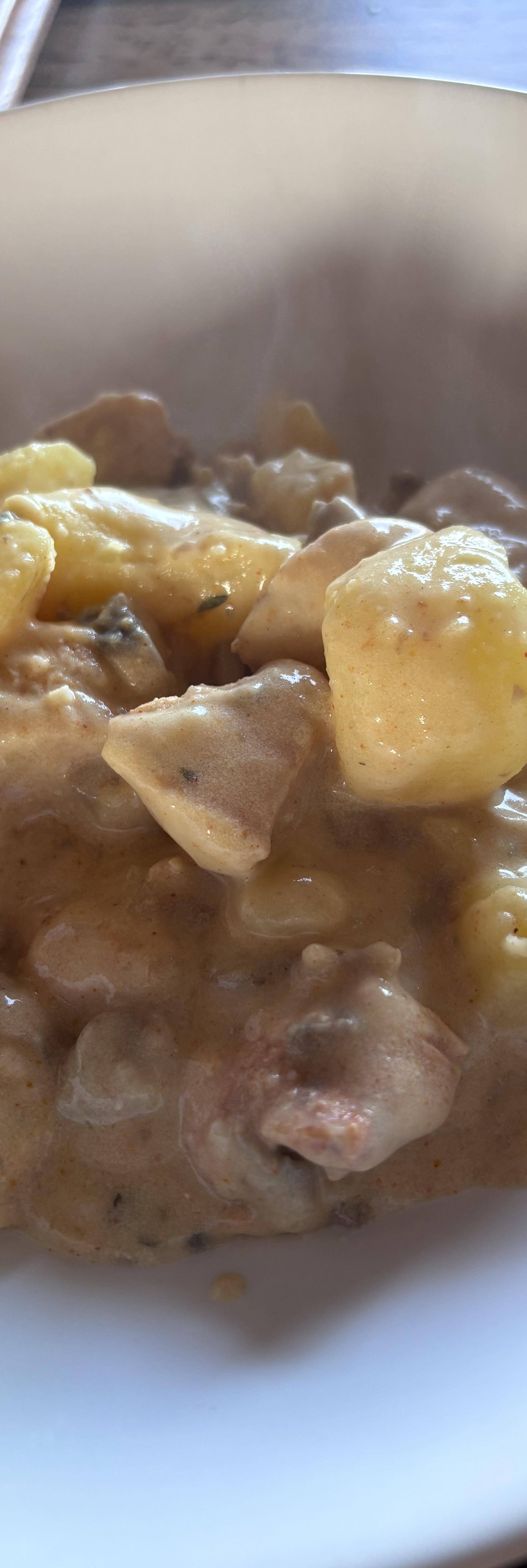 Poulet sauce crémeuse aux champignons - Recette Cookeo V3 | Moulinex