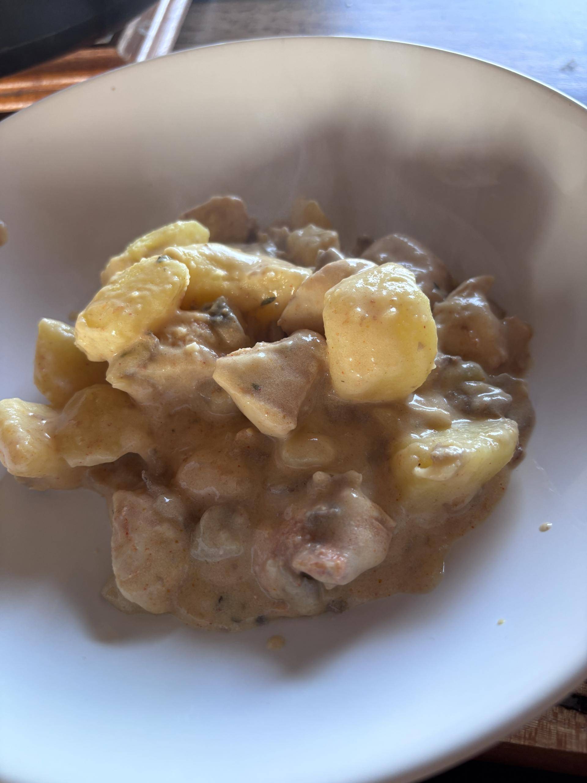 Poulet sauce crémeuse aux champignons - Recette Cookeo V3 | Moulinex