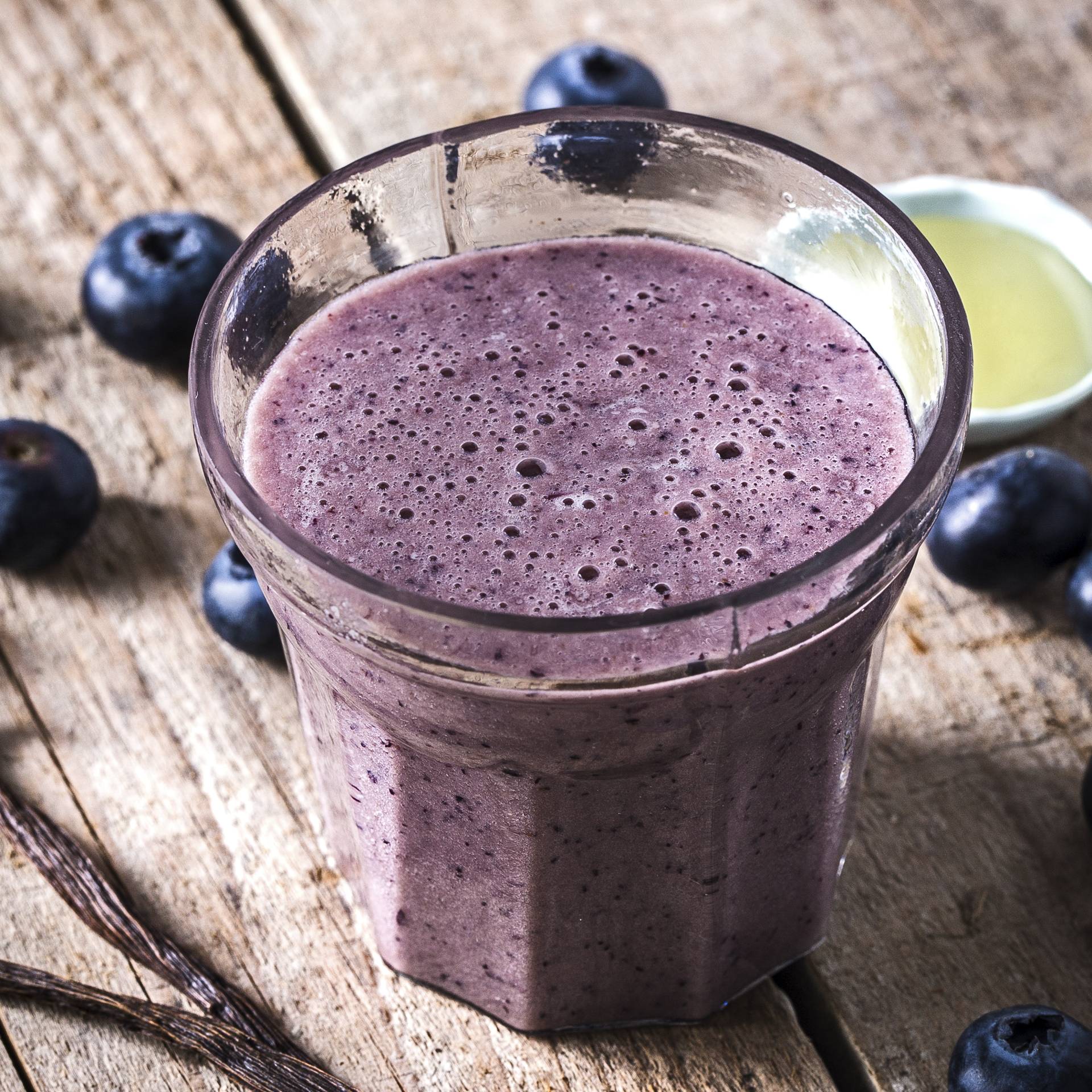Smoothie onctueux aux myrtilles - Recette Freshboost | Moulinex