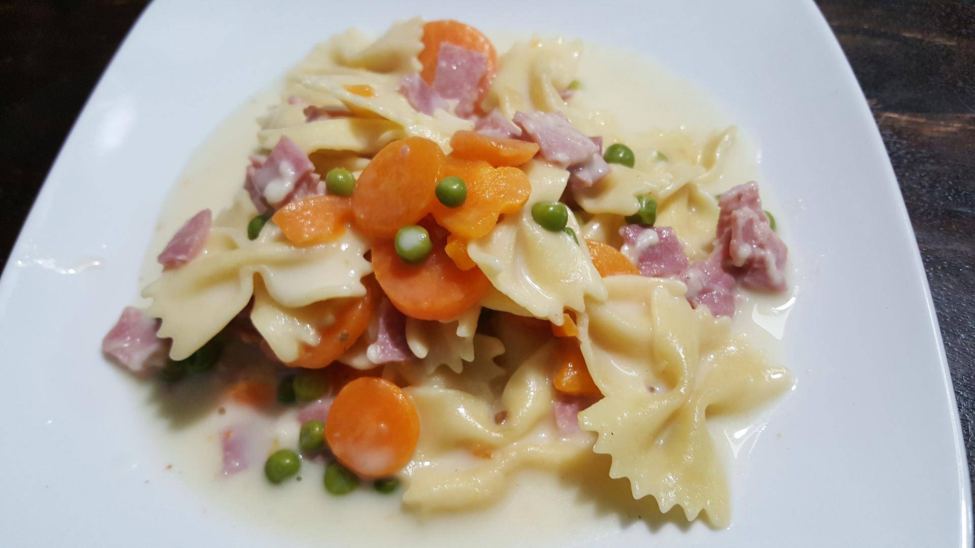 Farfalles aux légumes et fromages - Recette Cookeo | Moulinex