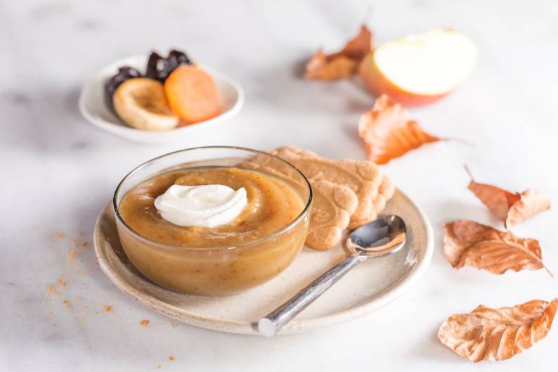 Compote chaude de l’automne - Recette Soup & Co | Moulinex