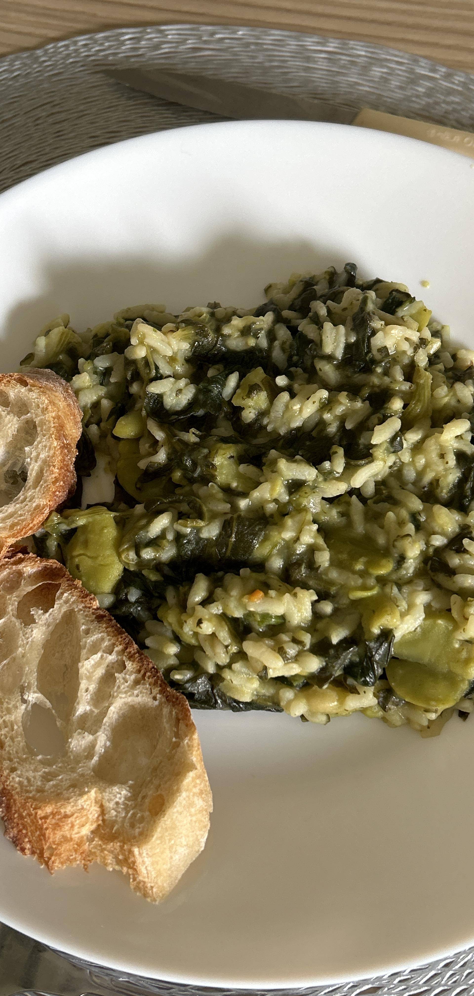 Risotto épinards et fèves - Recette Cookeo | Moulinex