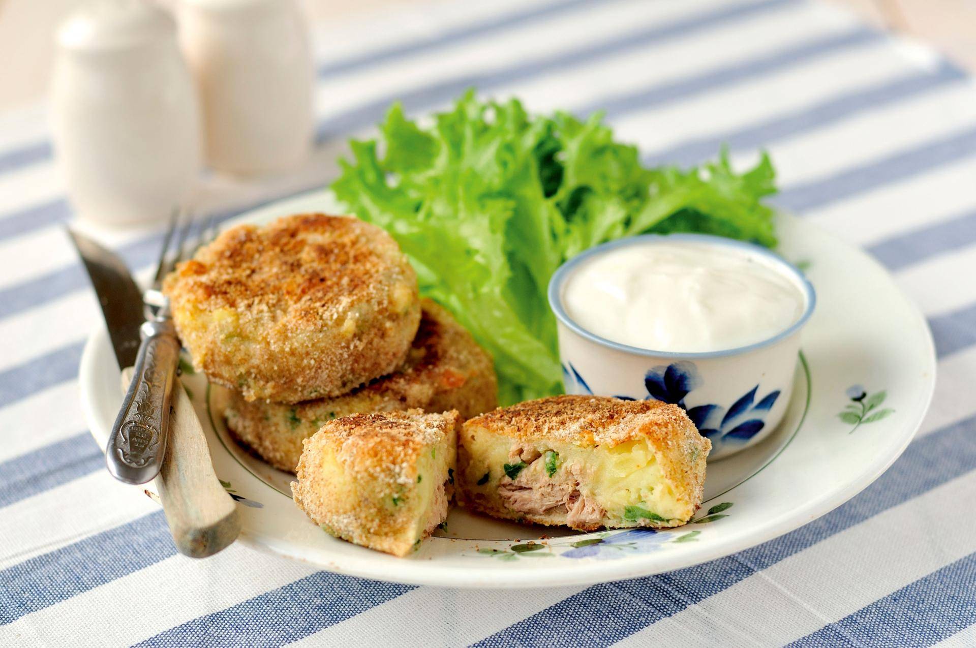Cakes au thon et aux pommes de terre - Recette Companion Connect | Moulinex