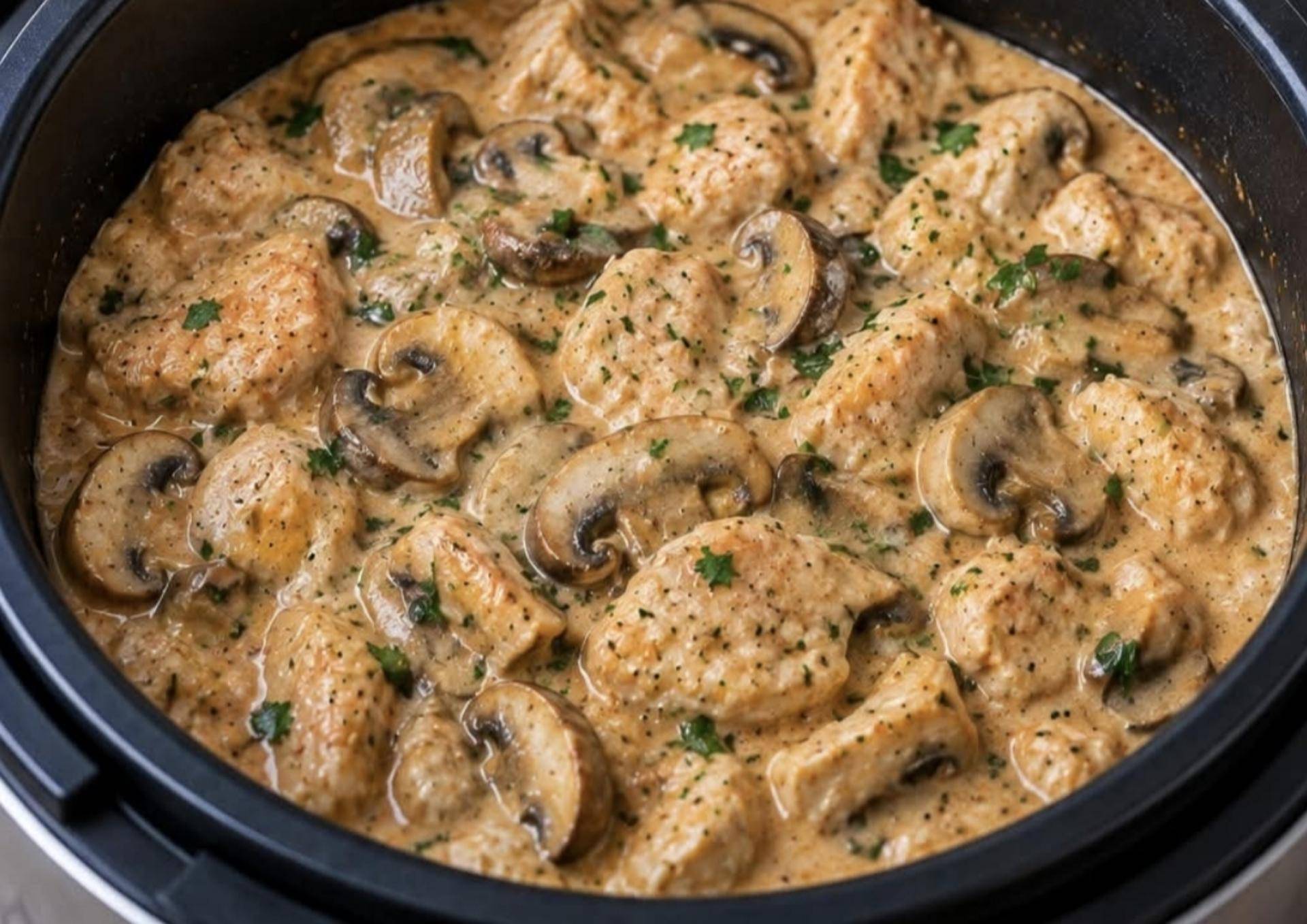 Émincés de poulet sauce moutarde - Recette Cookeo V3 | Moulinex