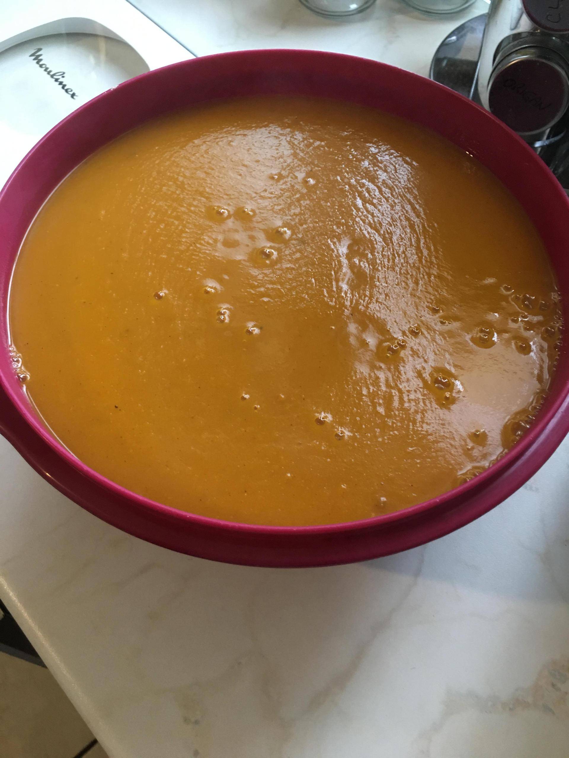 Velouté de citrouille - Recette Companion Connect XL | Moulinex