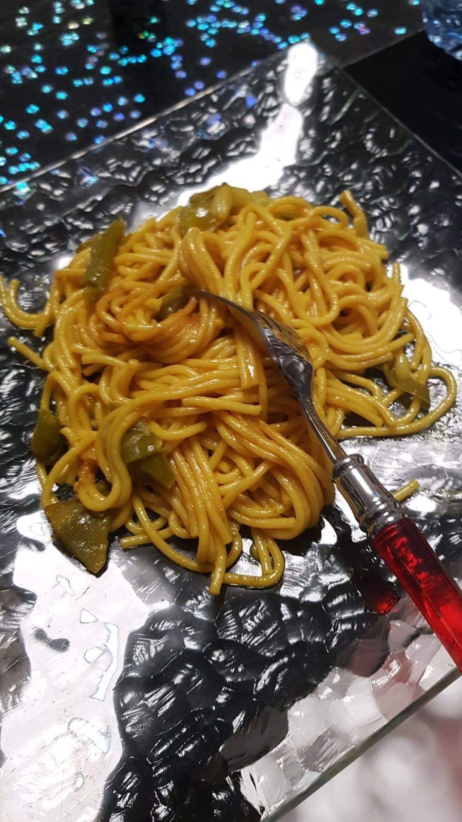 Spaghetti au poivron - Recette Cookeo | Moulinex