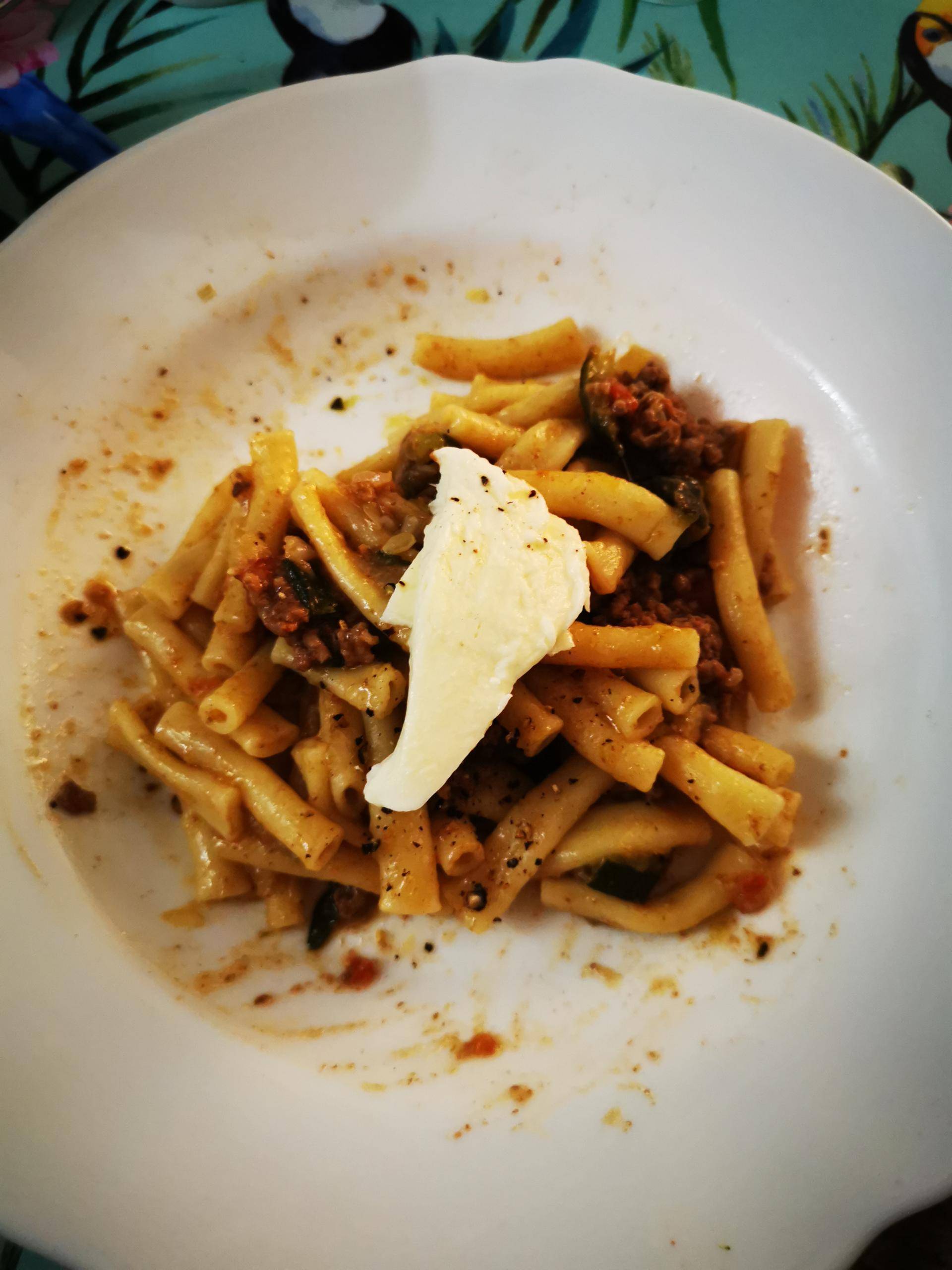 Pâtes bolognaise aux courgettes. - Recette Cookeo | Moulinex