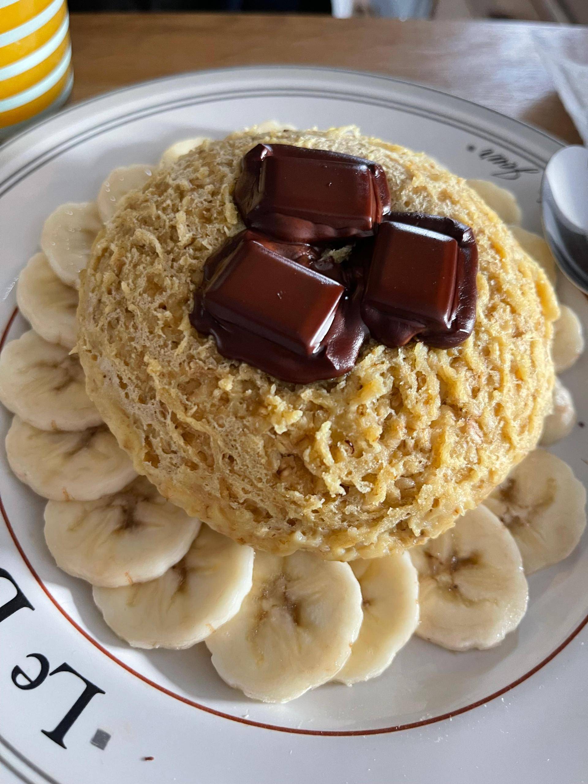 Bowl Cake chocolat banane - Recette Cookeo | Moulinex
