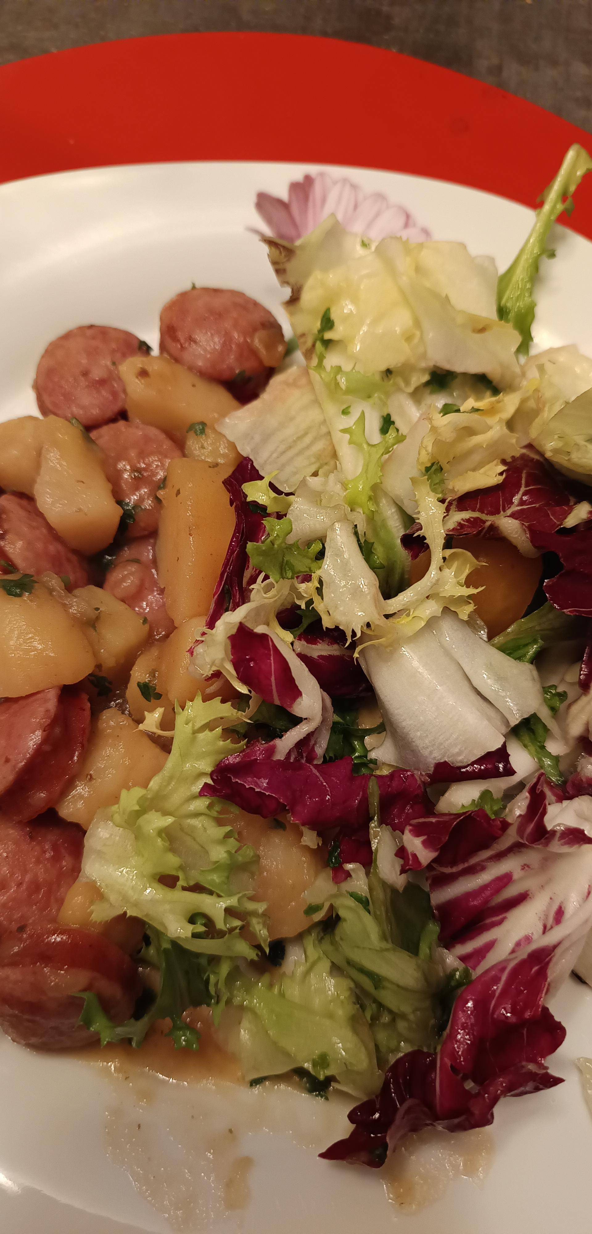 Saucisses fumées aux pommes de terre - Recette Cookeo V3 | Moulinex