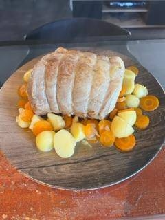 Rôti de porc aux légumes par mel - Recette Cookeo | Moulinex