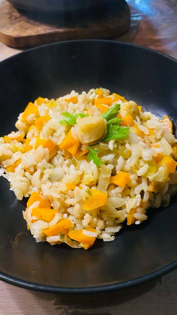 Risotto de Saint Jacques - Recette Cookeo | Moulinex