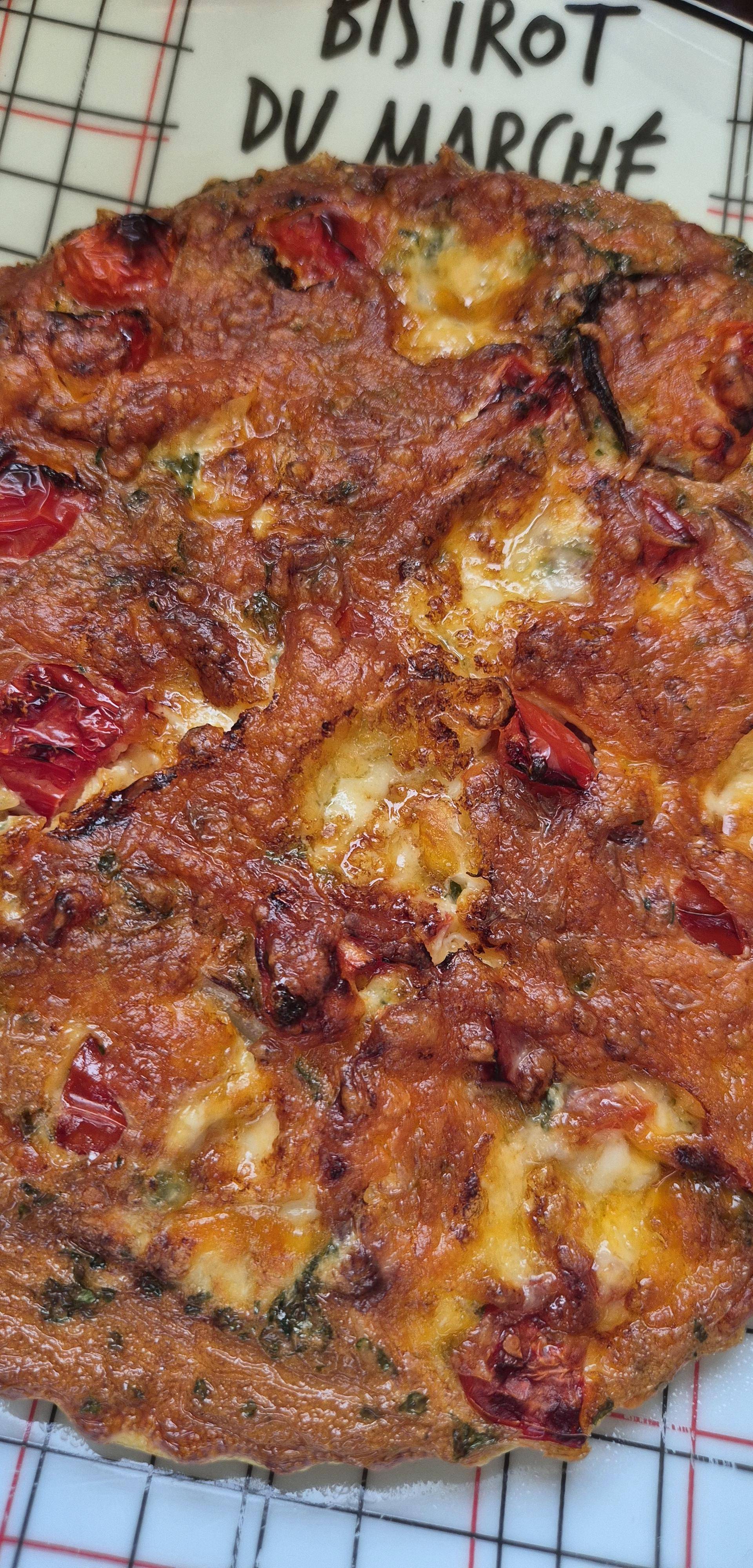 Omelette jambon mozzarella - Recette Easy Fry Mega | Moulinex