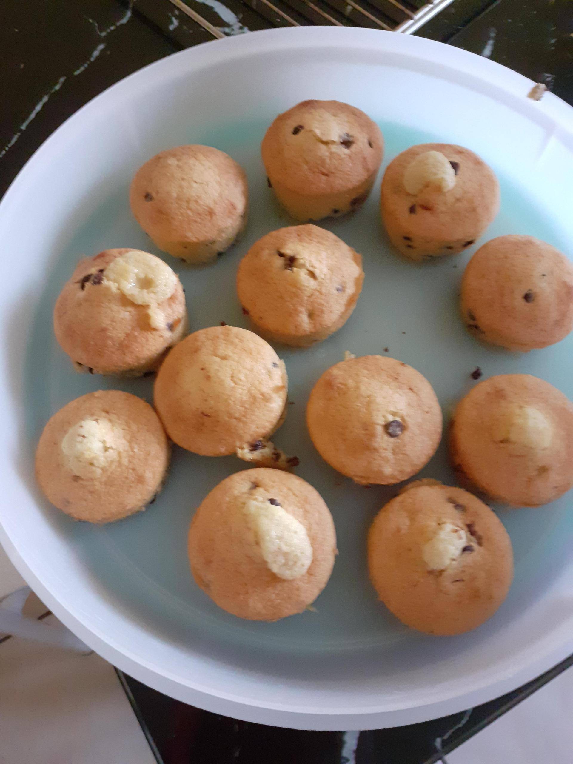 Muffins noix de coco et chocolat - Recette Companion XL | Moulinex
