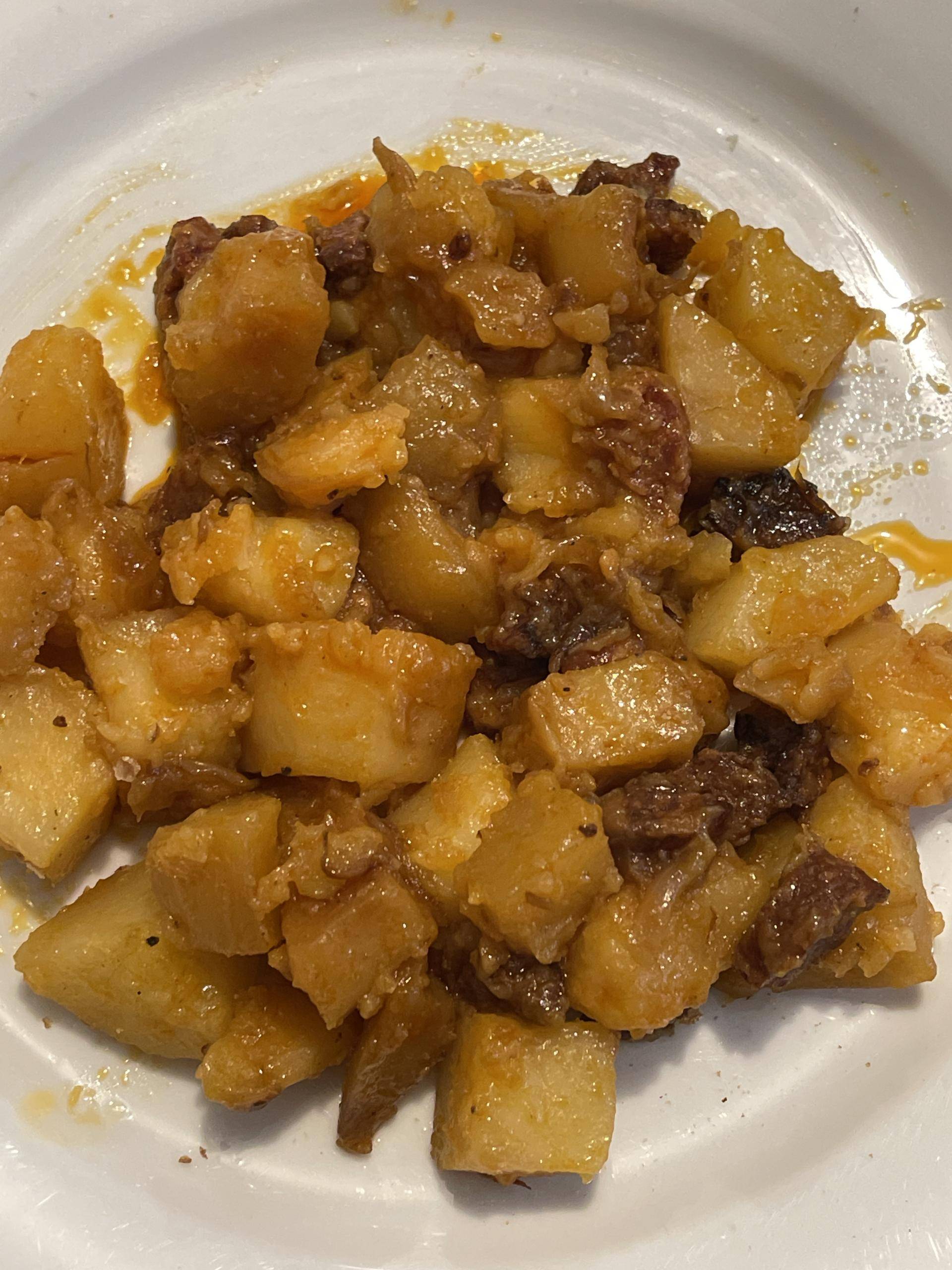 Pomme de terre au chorizo de Jimmy - Recette Cookeo V3 | Moulinex