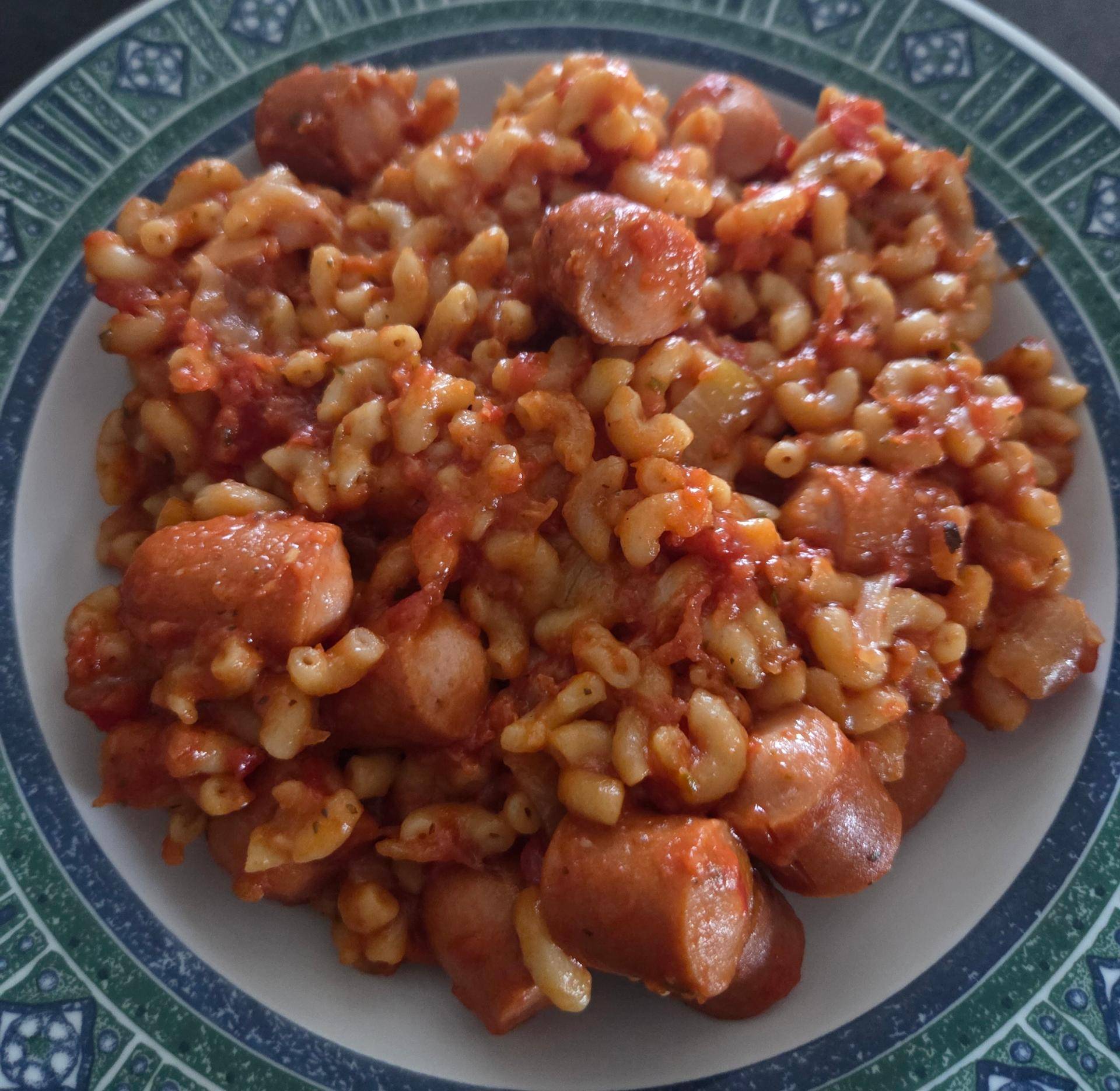 Coquillettes et knacki à la sauce tomate et au parmesan - Recette Cookeo V3 | Moulinex