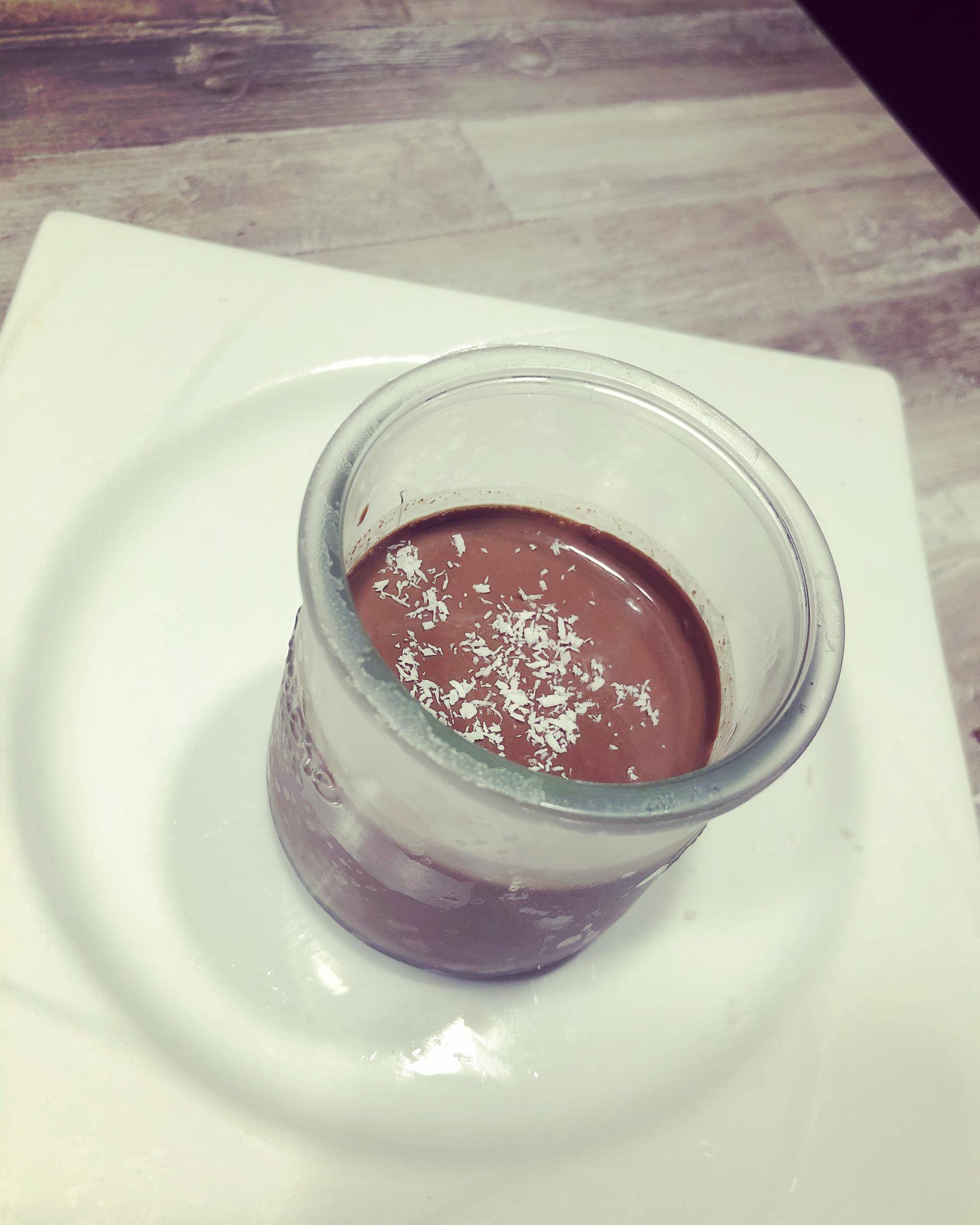 Crème dessert chocolat noix de coco façon danette - Recette Companion Connect | Moulinex
