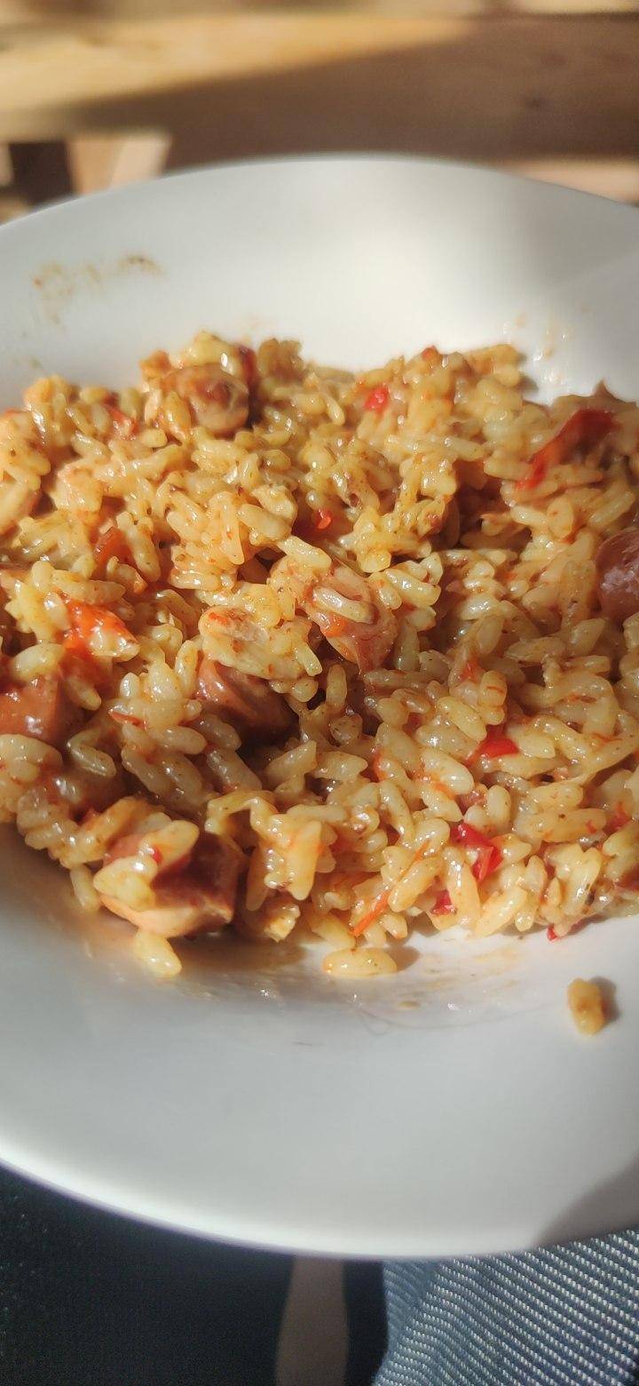 Risotto poivrons et viande - Recette Cookeo | Moulinex