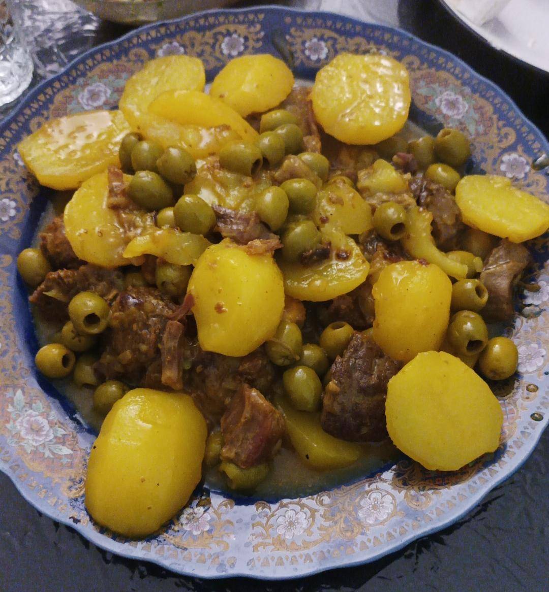 Tajine pomme de terre olives - Recette Cookeo V3 | Moulinex