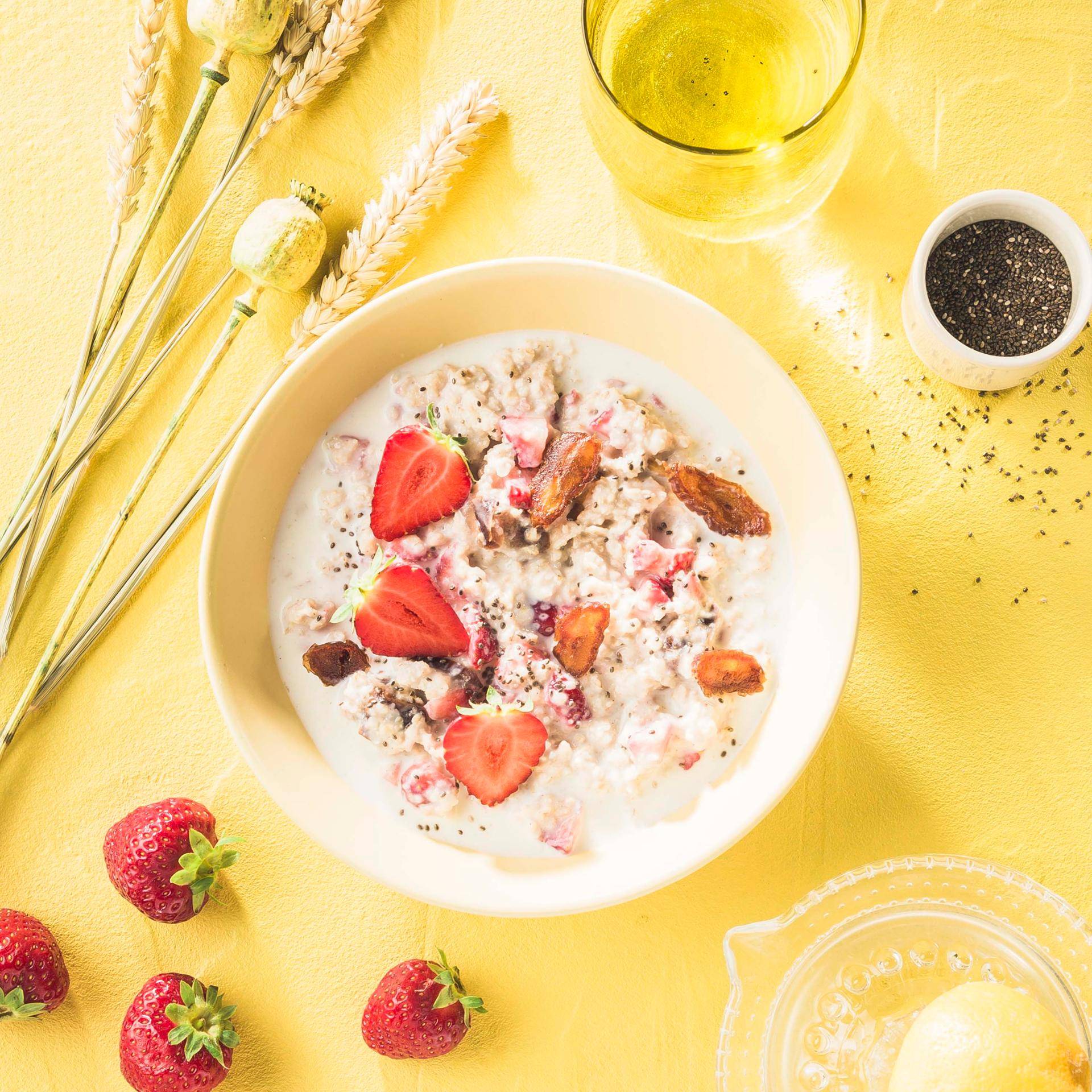 Porridge fraises coco - Recette Cookeo | Moulinex