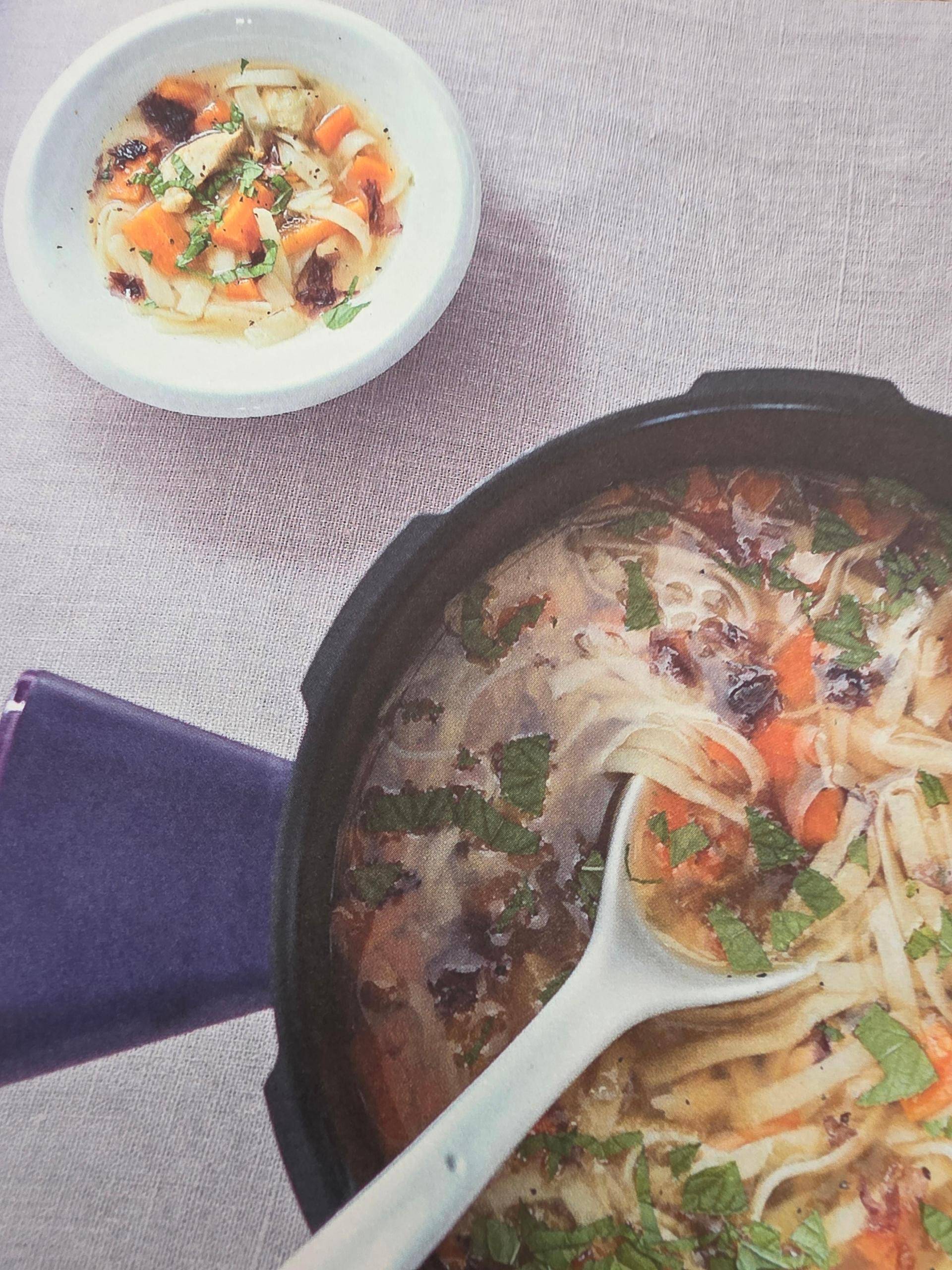Soupe asiatique au poulet - Recette Cookeo 9in1 | Moulinex