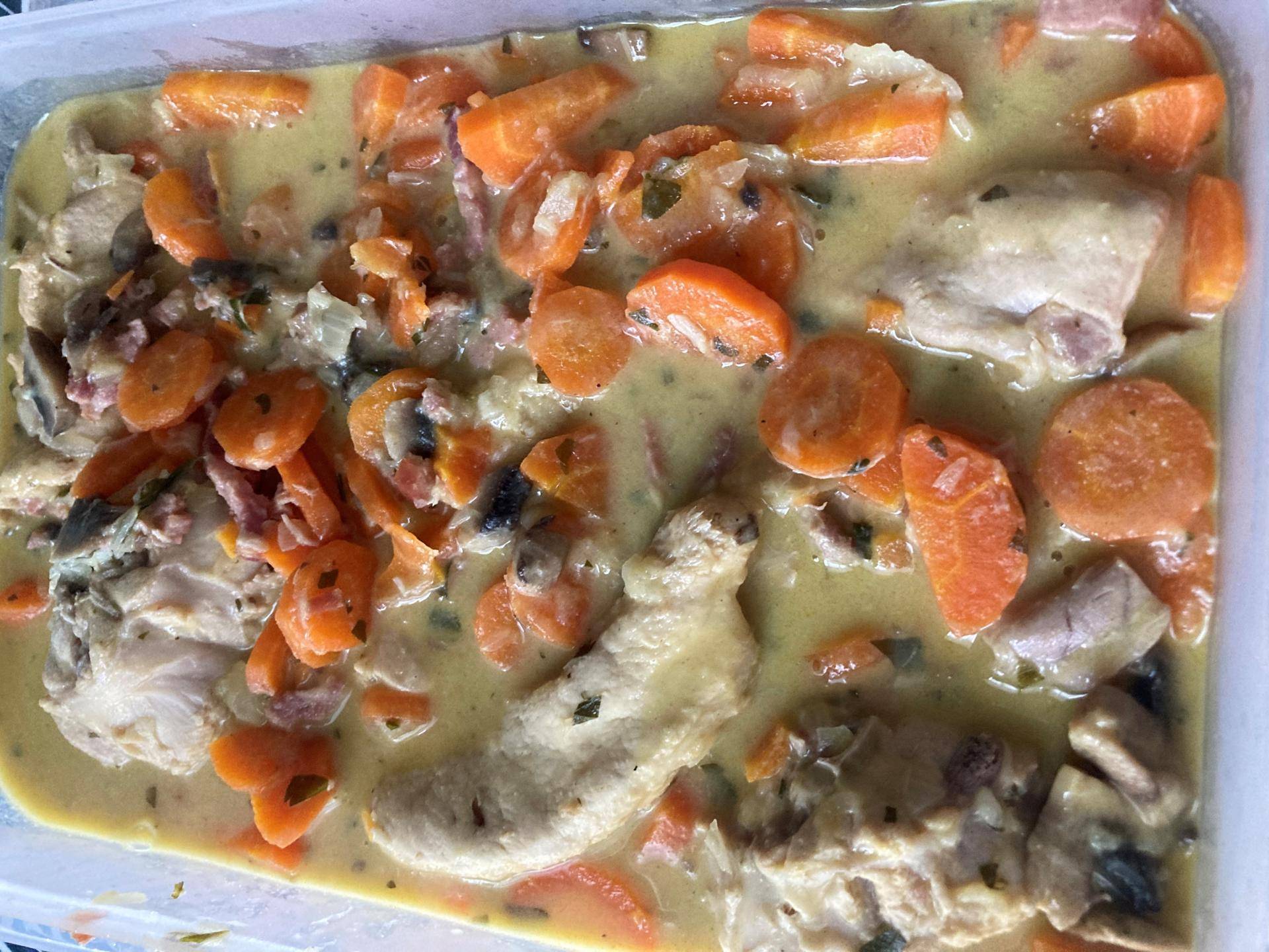 Lapin à la moutarde - Recette Companion Connect XL | Moulinex