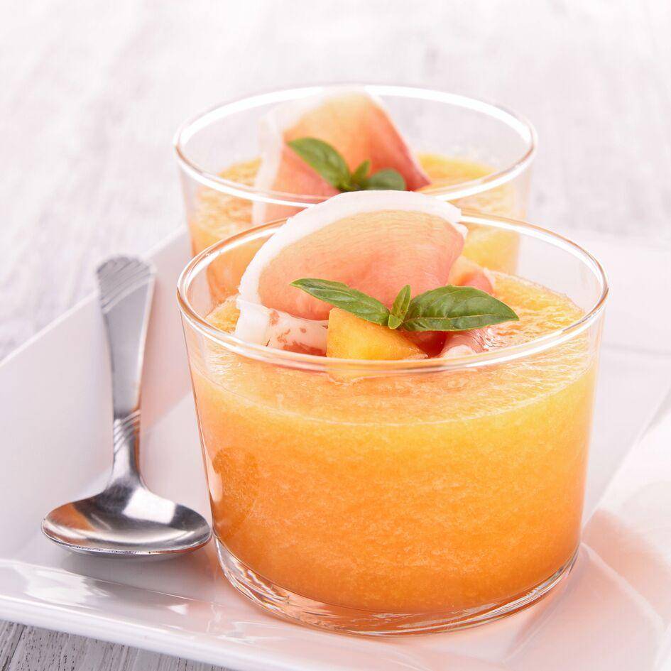 Soupe froide au melon - Recette Blend up | Moulinex